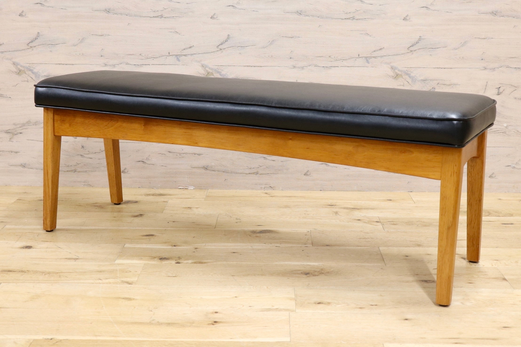 GMJH268○ACME FURNITURE / アクメファニチャー SIERRA FLAT BENCH シエラ フラットベンチ ダイニングベンチ 椅子 定価約3.8万 展示品