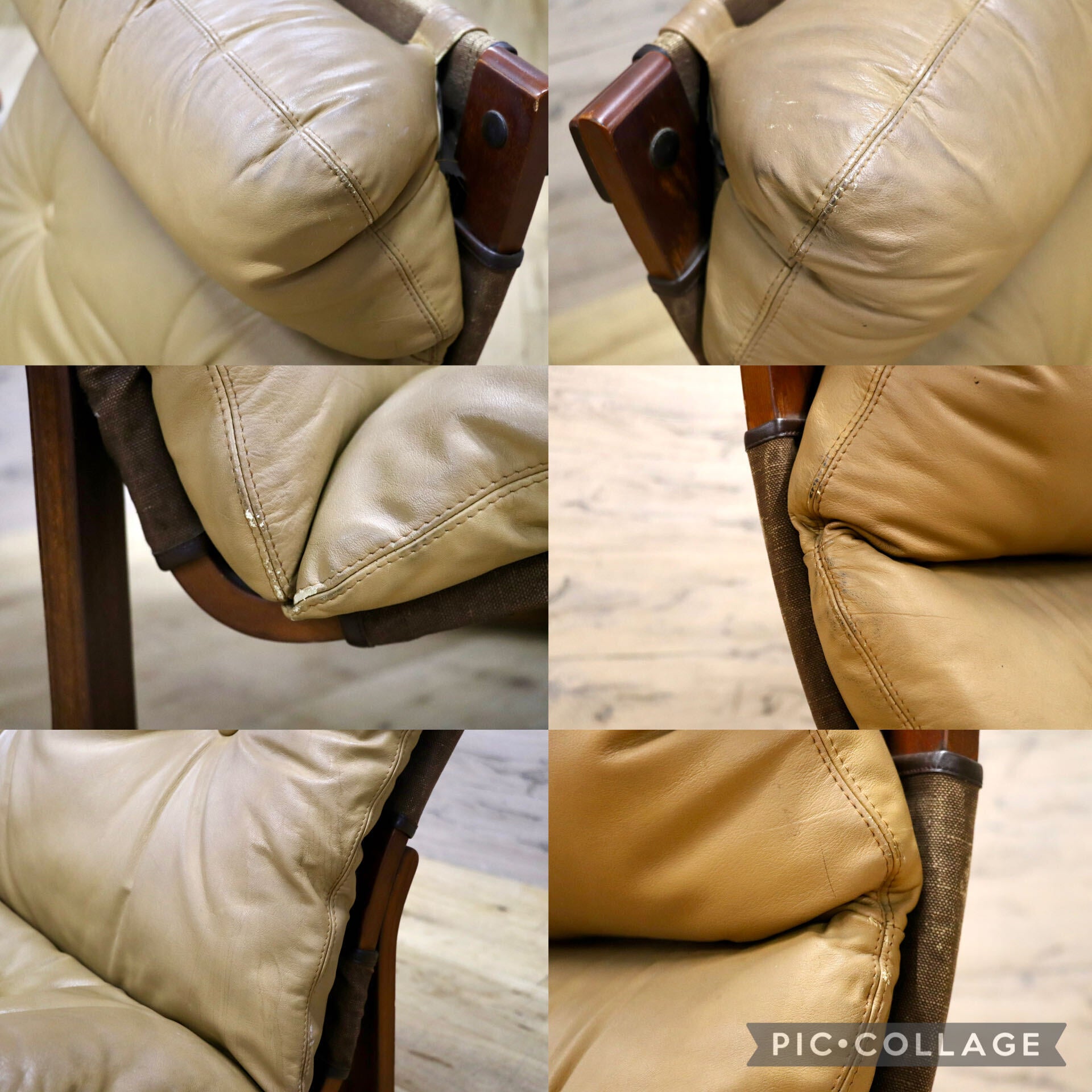 GMIK217○Tessa Furniture / テッサ・ファニチャー Angel エンゼル シングルソファ パーソナルチェア 本革 モダン ヴィンテージ 稀少