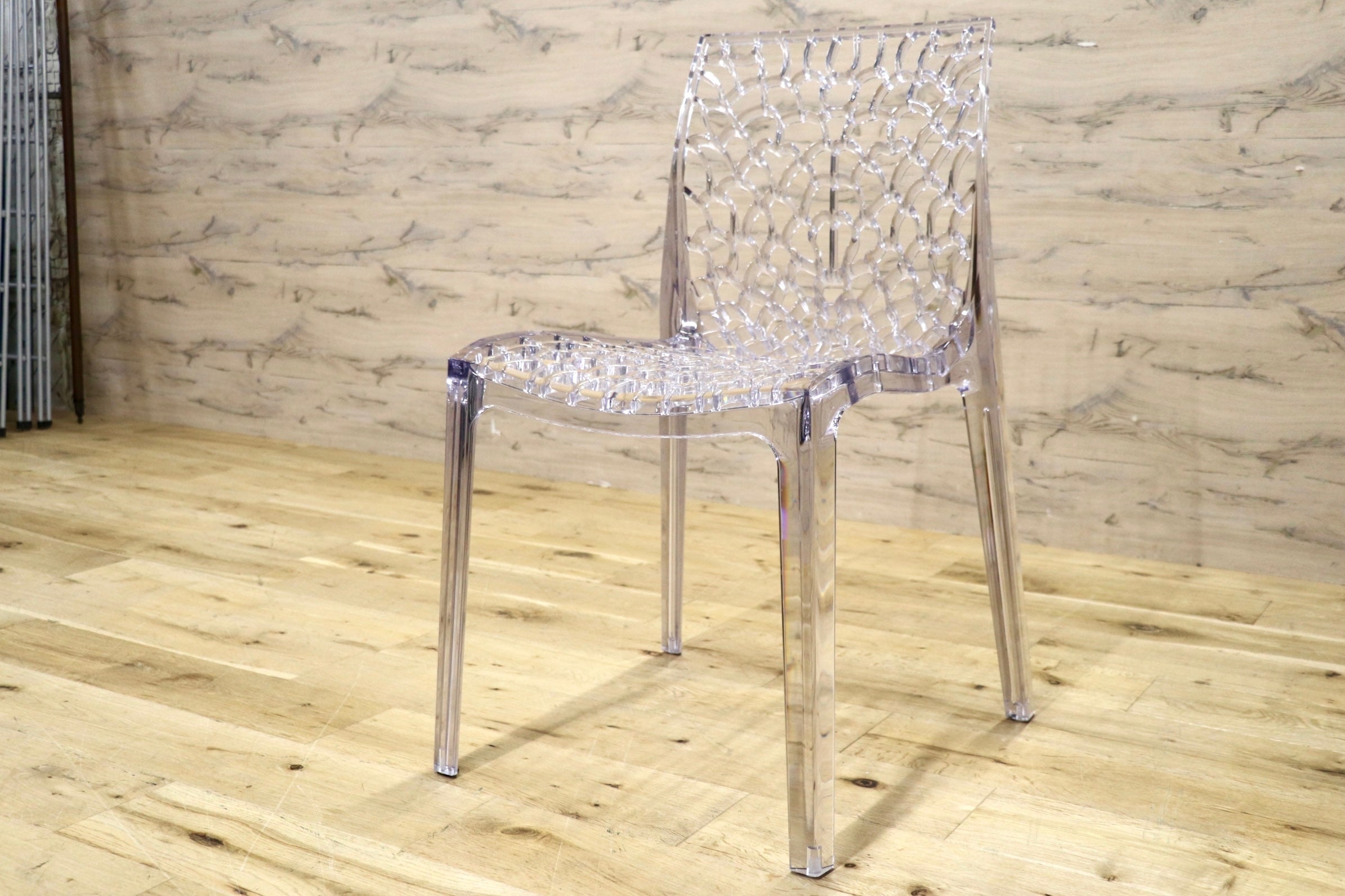 GMJH267D○HARECHAIR B.V. / ハレチェア CORAL コーラル オランダ製 クリアチェア スケルトンチェア ガーデンチェア モダン 展示品