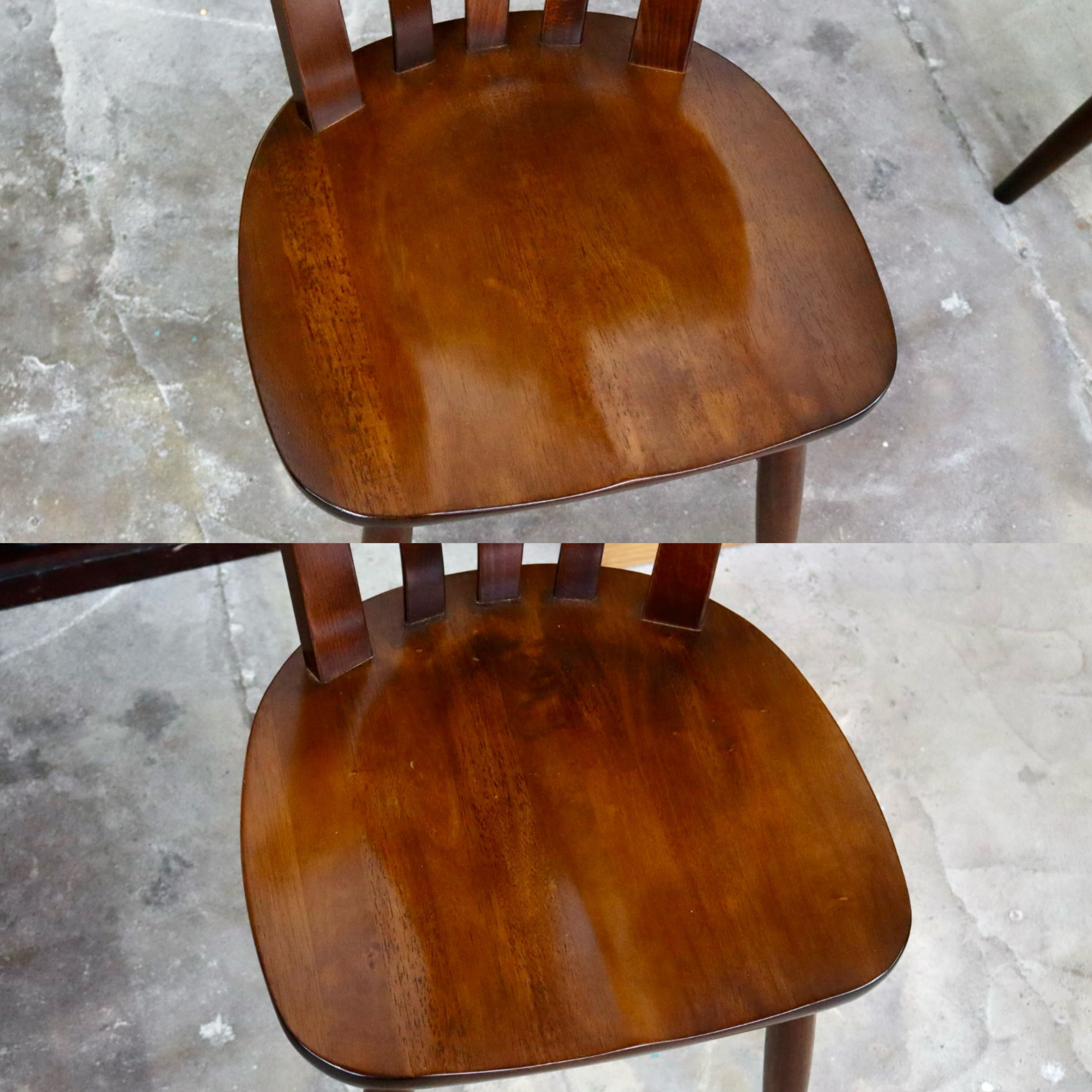 GMIS382A○karimoku / カリモク コロニアル ダイニングチェア アームレスチェア 椅子 2脚セット 木製 無垢材 国産家具 クラシック