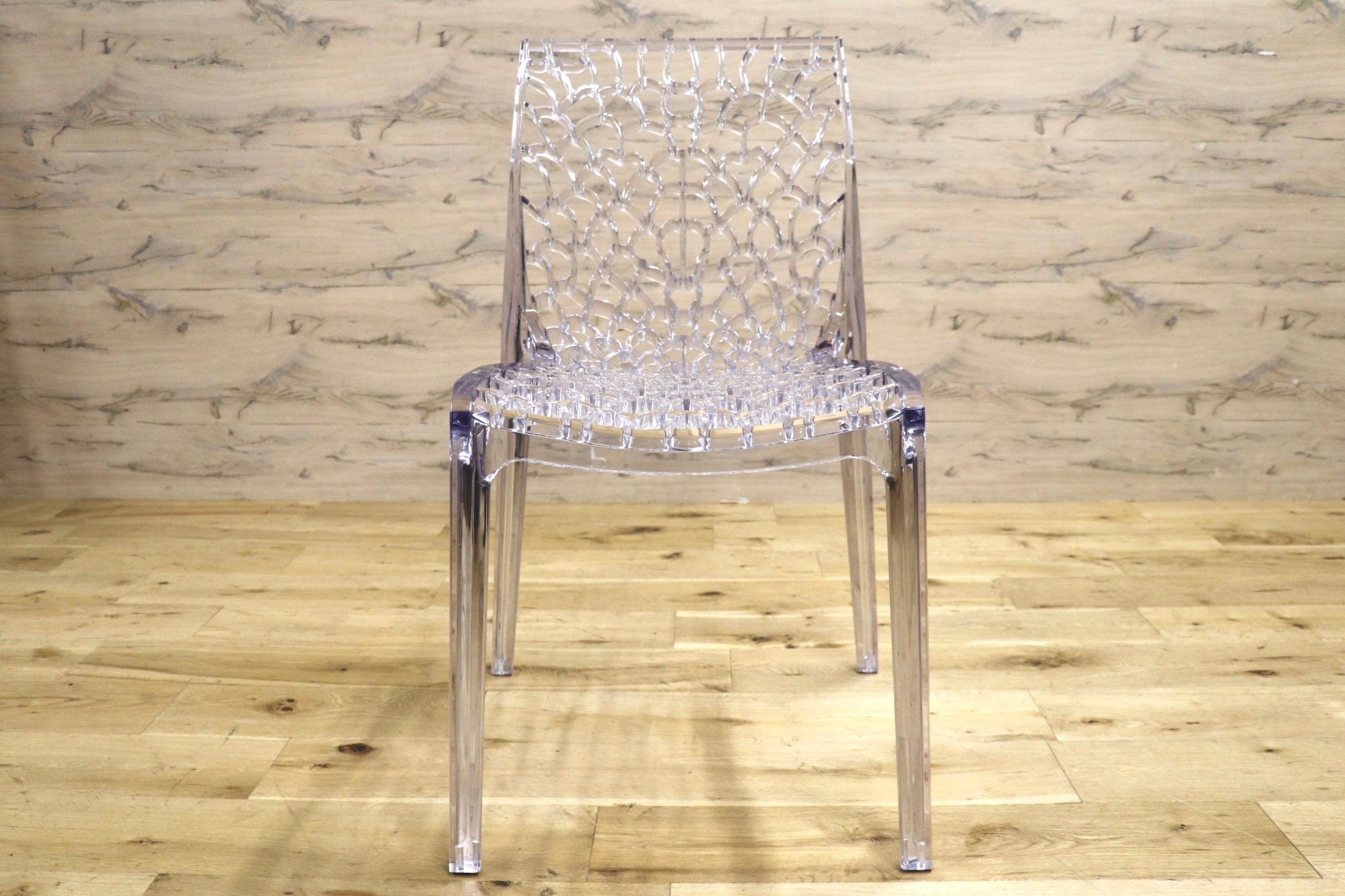 GMJH267D○HARECHAIR B.V. / ハレチェア CORAL コーラル オランダ製 クリアチェア スケルトンチェア ガーデンチェア モダン 展示品