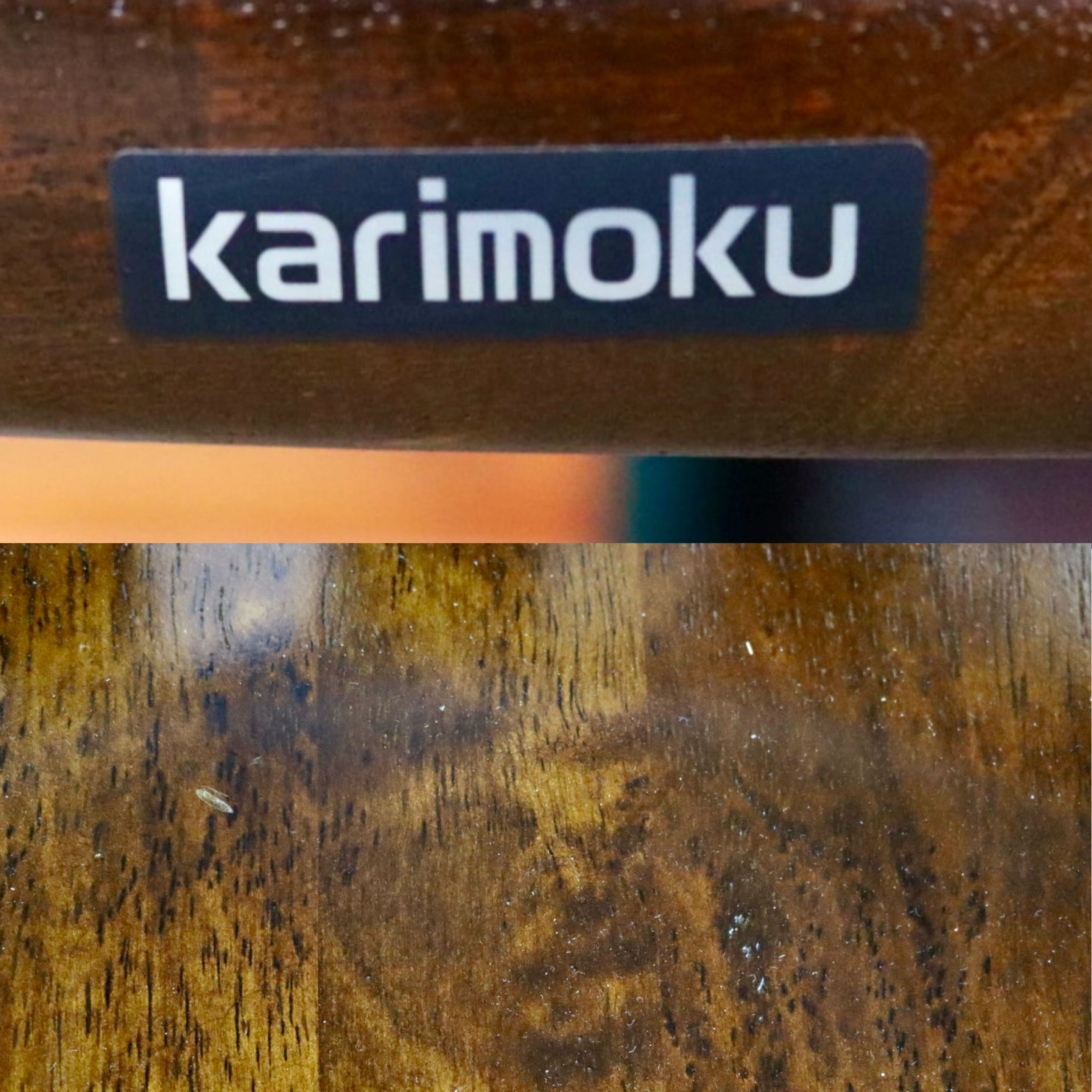 GMIS382A○karimoku / カリモク コロニアル ダイニングチェア アームレスチェア 椅子 2脚セット 木製 無垢材 国産家具 クラシック