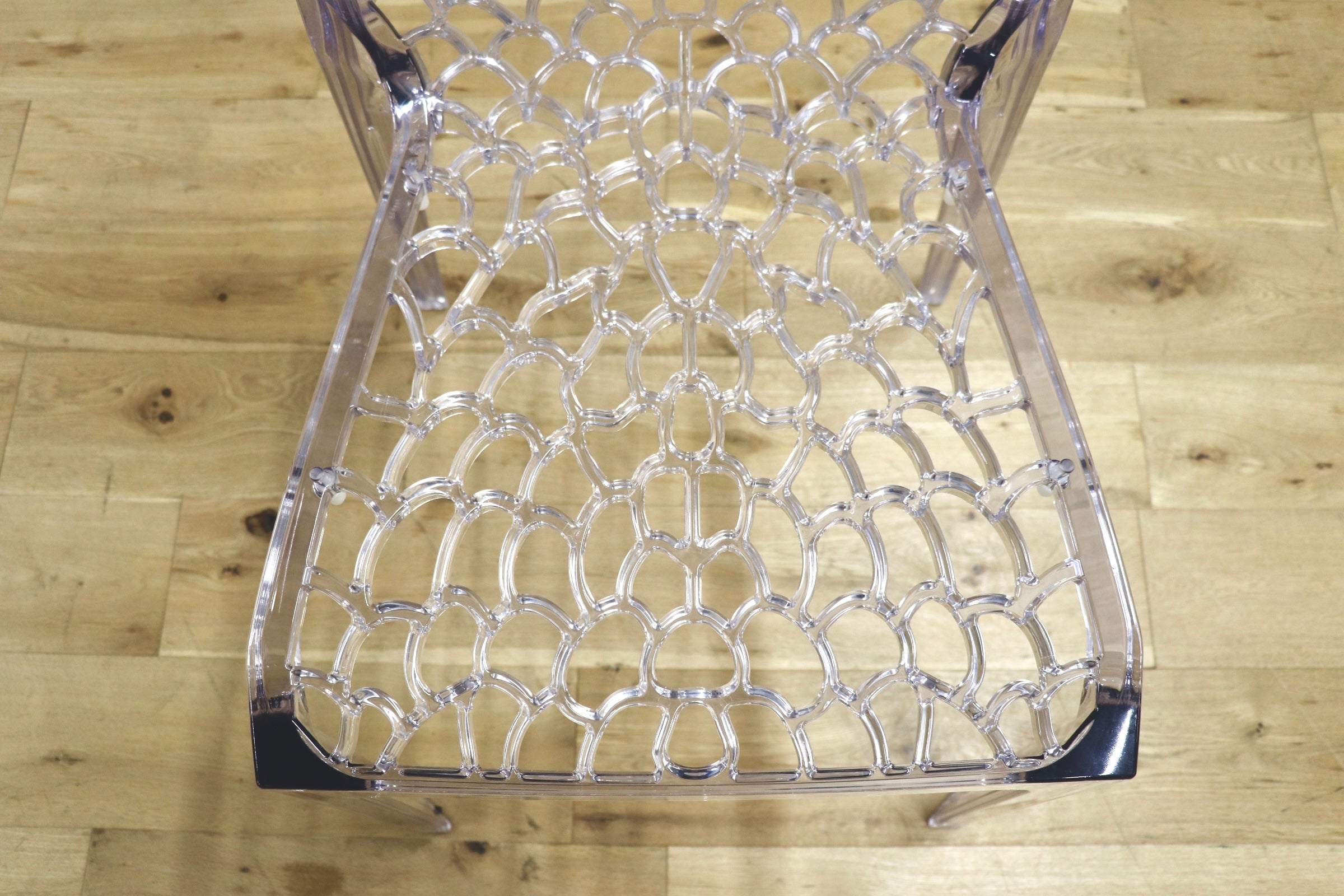 GMJH267D○HARECHAIR B.V. / ハレチェア CORAL コーラル オランダ製 クリアチェア スケルトンチェア ガーデンチェア モダン 展示品
