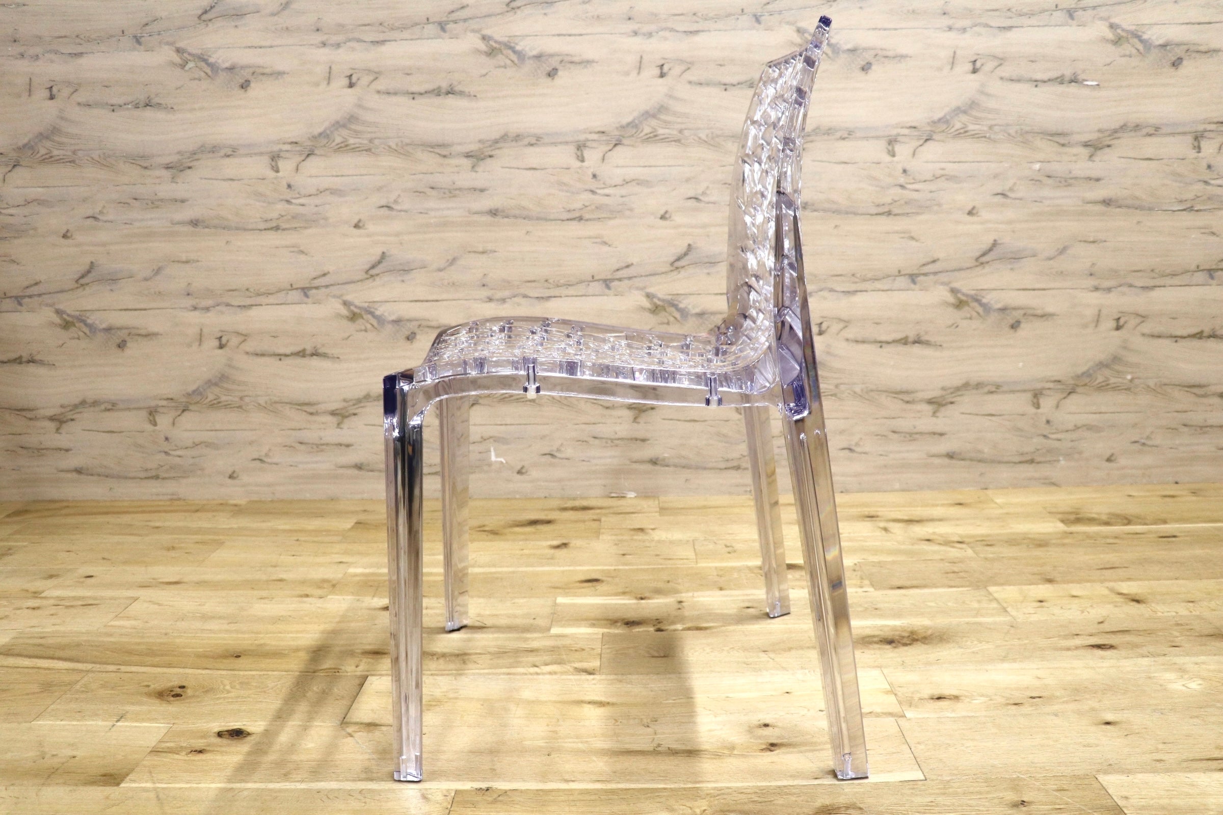 GMJH267D○HARECHAIR B.V. / ハレチェア CORAL コーラル オランダ製 クリアチェア スケルトンチェア ガーデンチェア モダン 展示品