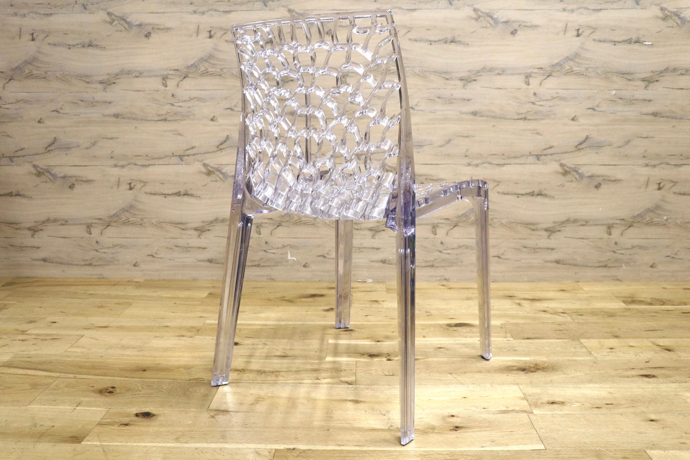 GMJH267D○HARECHAIR B.V. / ハレチェア CORAL コーラル オランダ製 クリアチェア スケルトンチェア ガーデンチェア モダン 展示品