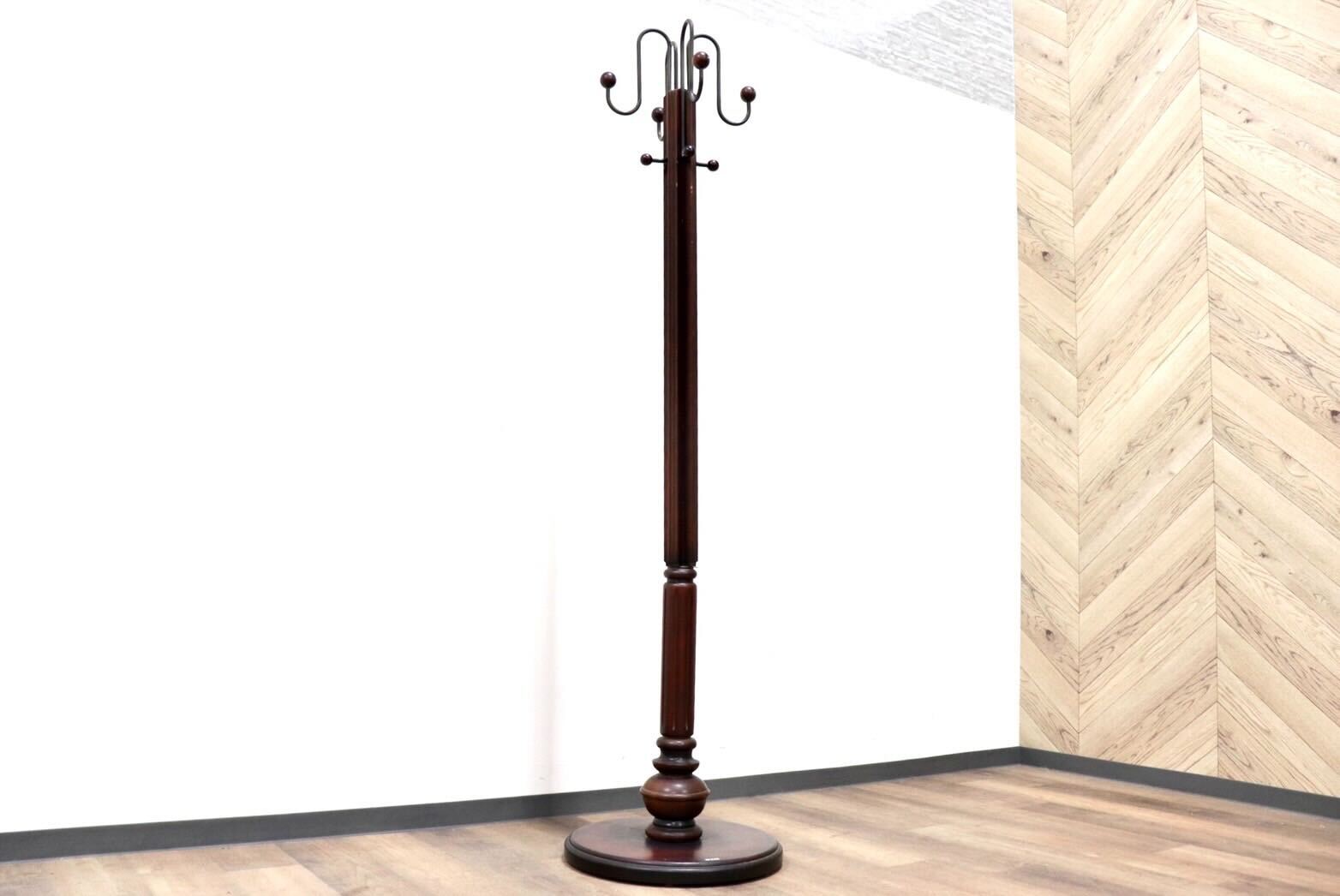 GMGS264B○karimoku / カリモク ポールラック ハンガーラック 帽子掛け レトロ カントリー 木製 モダン 国産家具