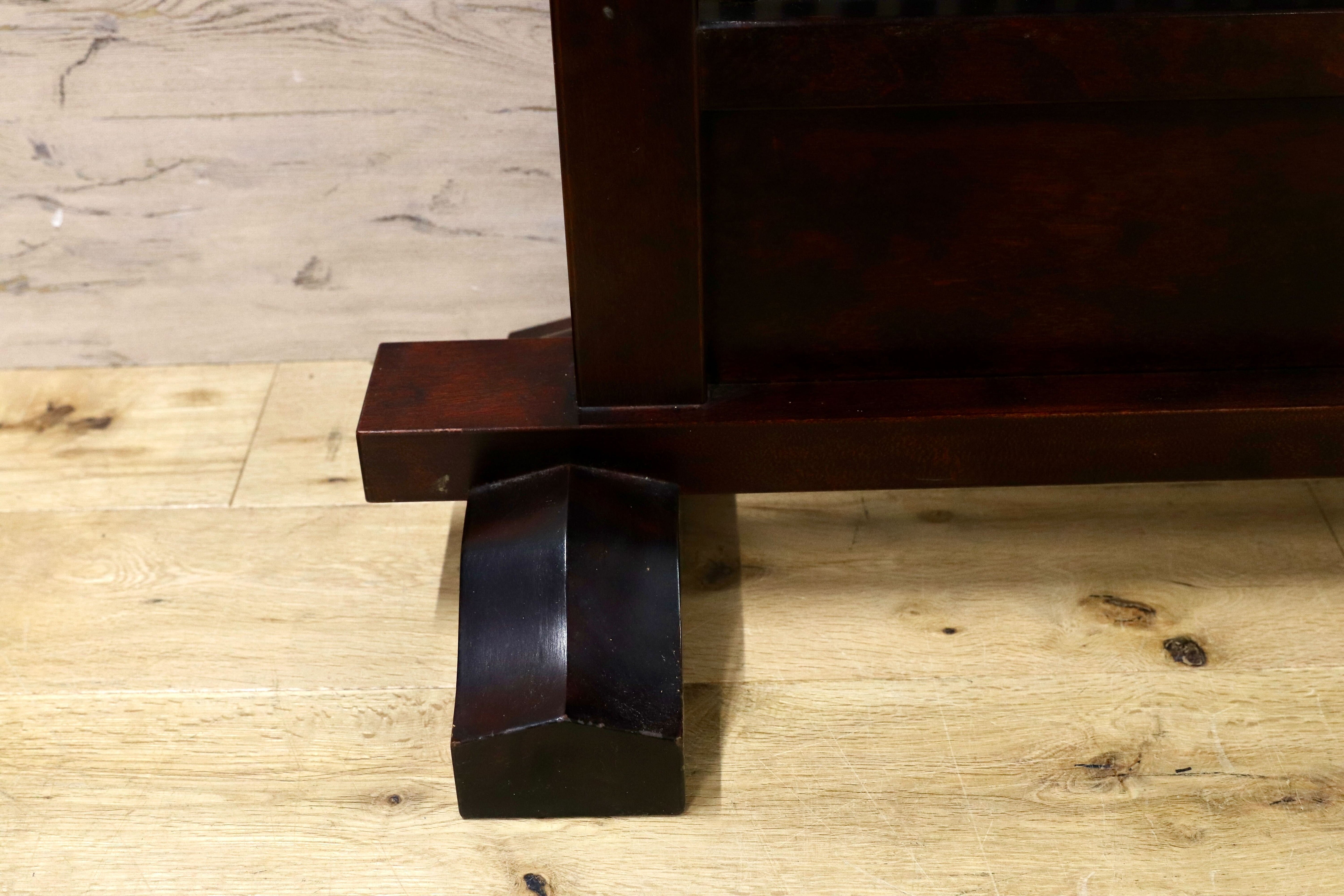 GMIS492○和製 アンティーク 衝立 パーテーション オブジェ レトロ 古民家 仕切り 樺材 検)北海道民芸家具 九州民芸家具