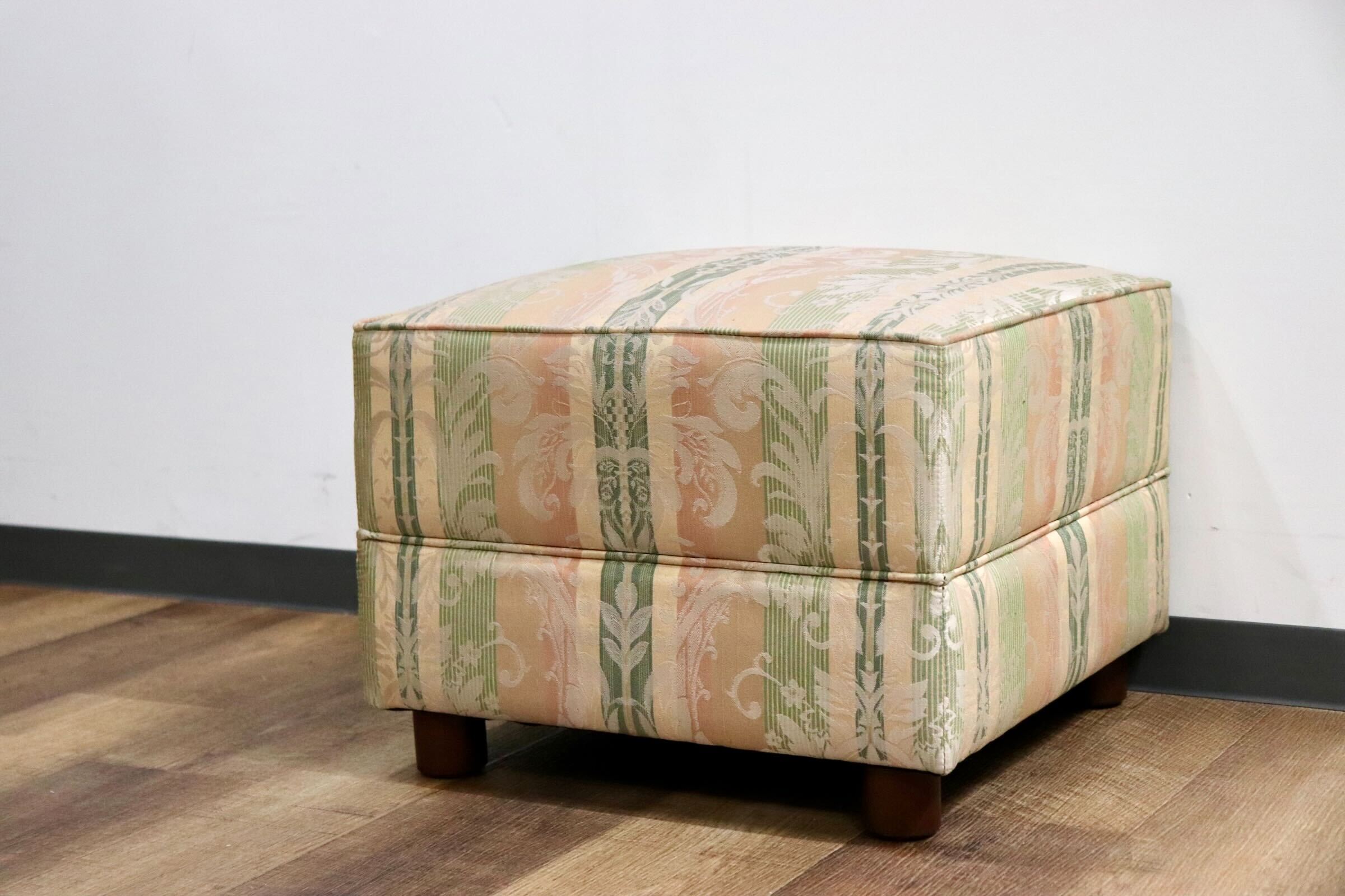 GMHN266G○karimoku / カリモク オットマン スツール フットスツール 腰掛け エレガント ファブリック 国産家具