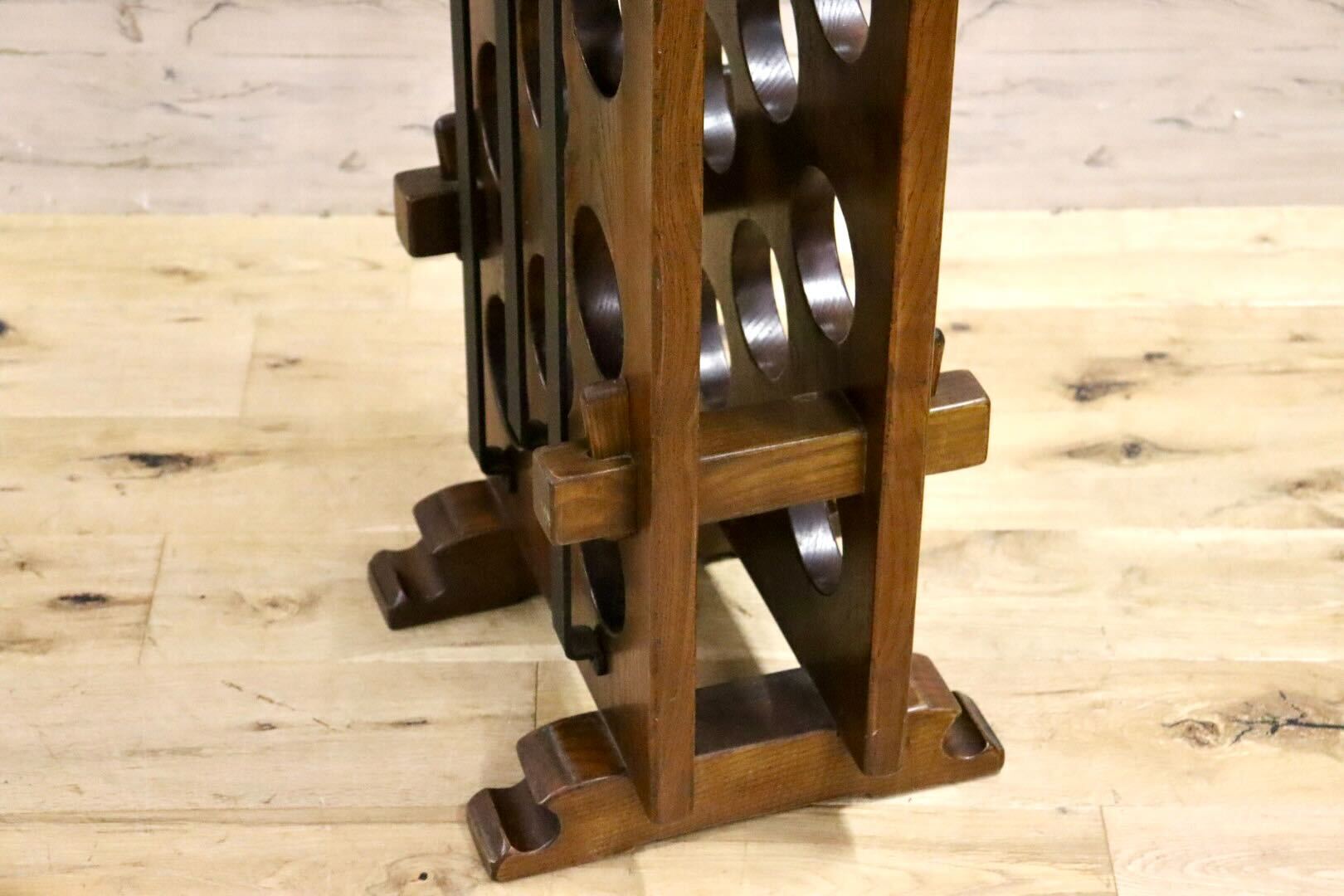 GMHS391○VARO,S.A. VALENTI / バロッサバレンティ ワインラック ワインホルダー スペイン ヴィンテージ 店舗什器 オブジェ IDC大塚家具