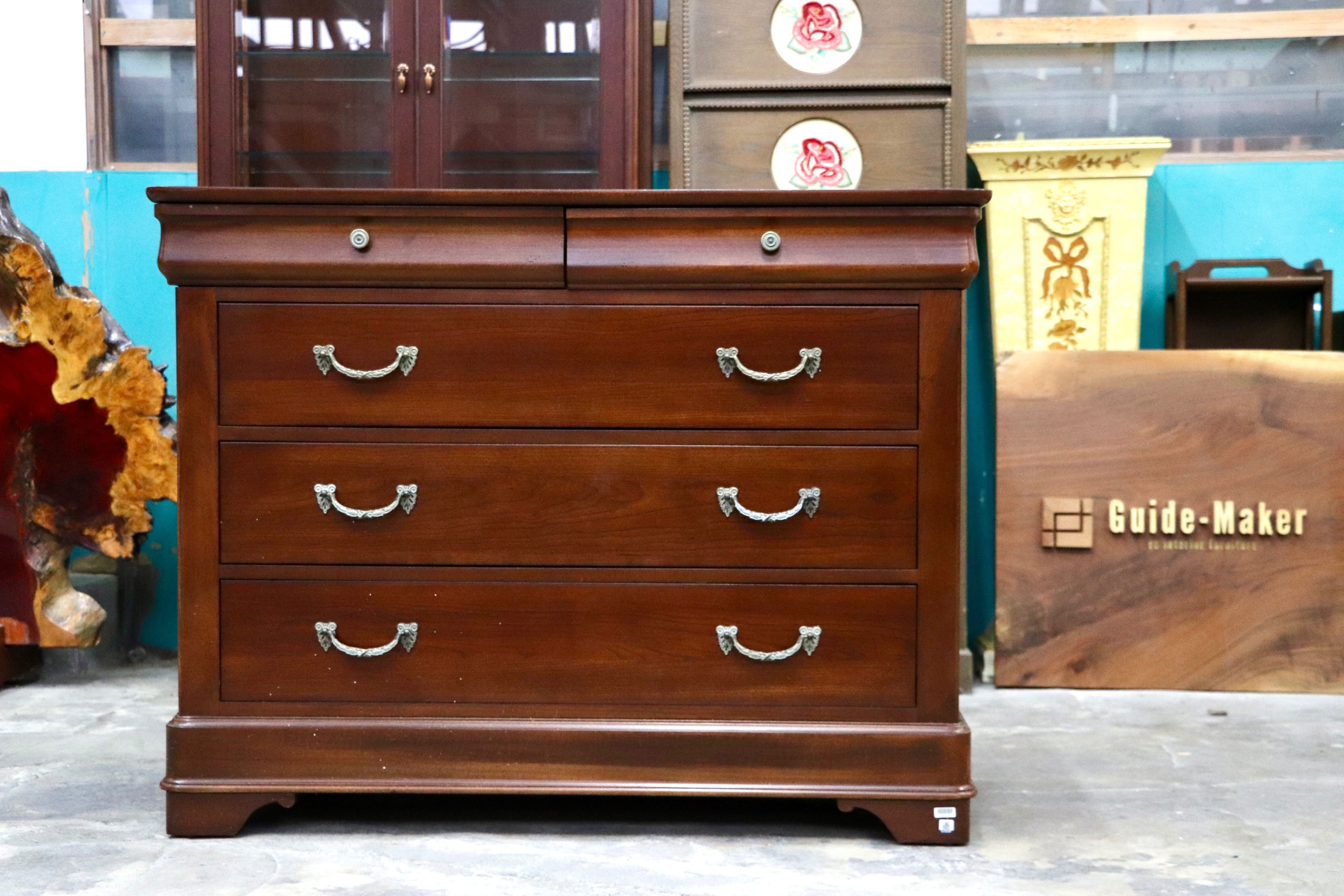 GMJK33A○DREXEL / ドレクセル Heritage 5杯 ミドルチェスト クラシックチェスト マホガニー系 アメリカ高級家具