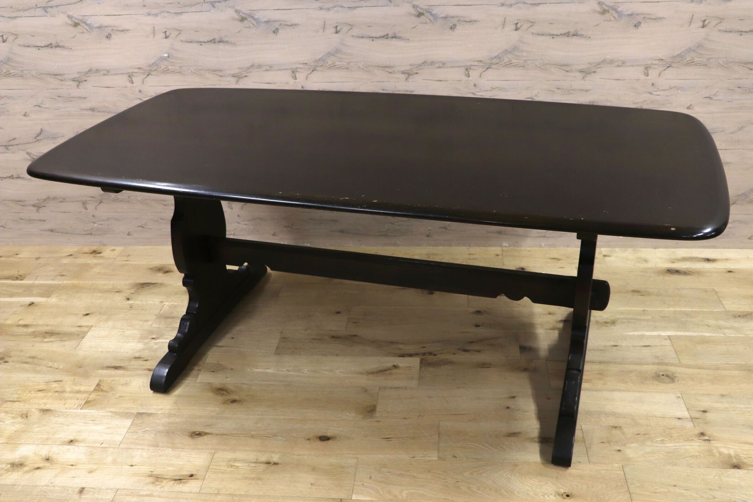 GMHS555○ERCOL / アーコール ダイニングテーブル 食卓テーブル 作業台 アンティーク 英国 イギリスヴィンテージ