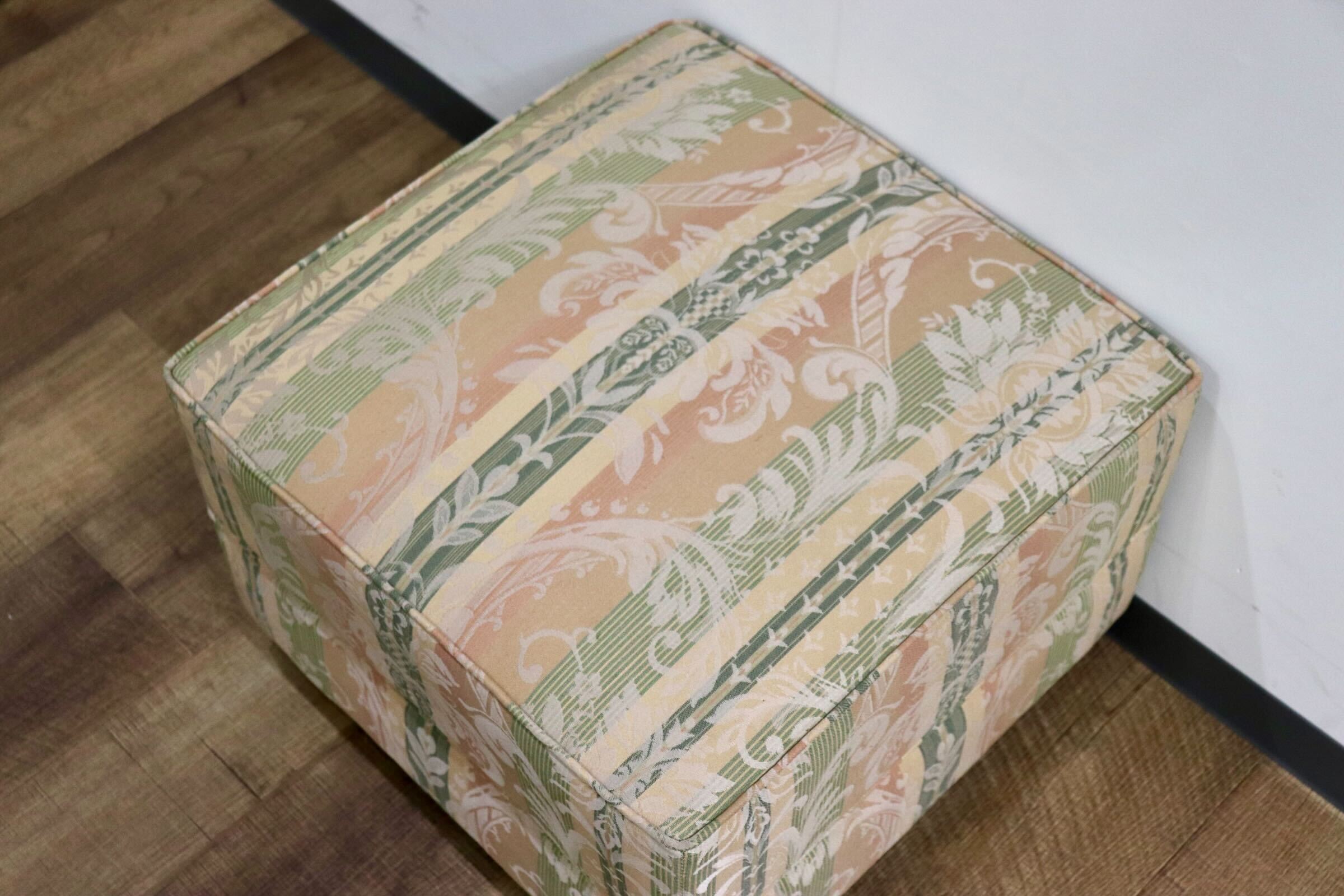 GMHN266G○karimoku / カリモク オットマン スツール フットスツール 腰掛け エレガント ファブリック 国産家具