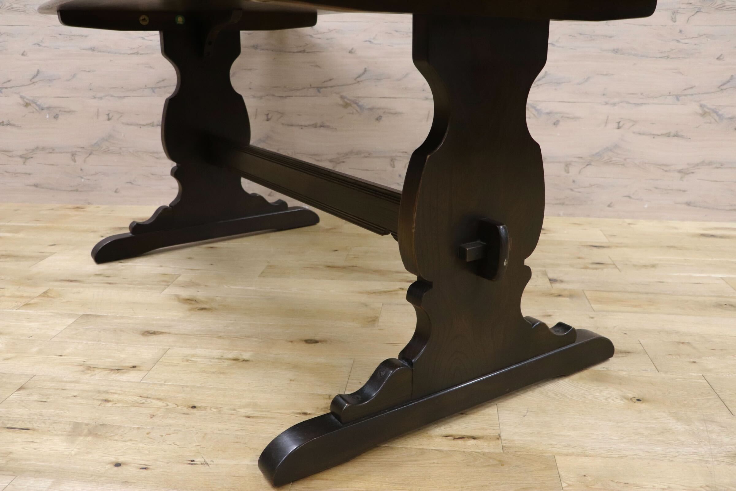 GMHS555○ERCOL / アーコール ダイニングテーブル 食卓テーブル 作業台 アンティーク 英国 イギリスヴィンテージ