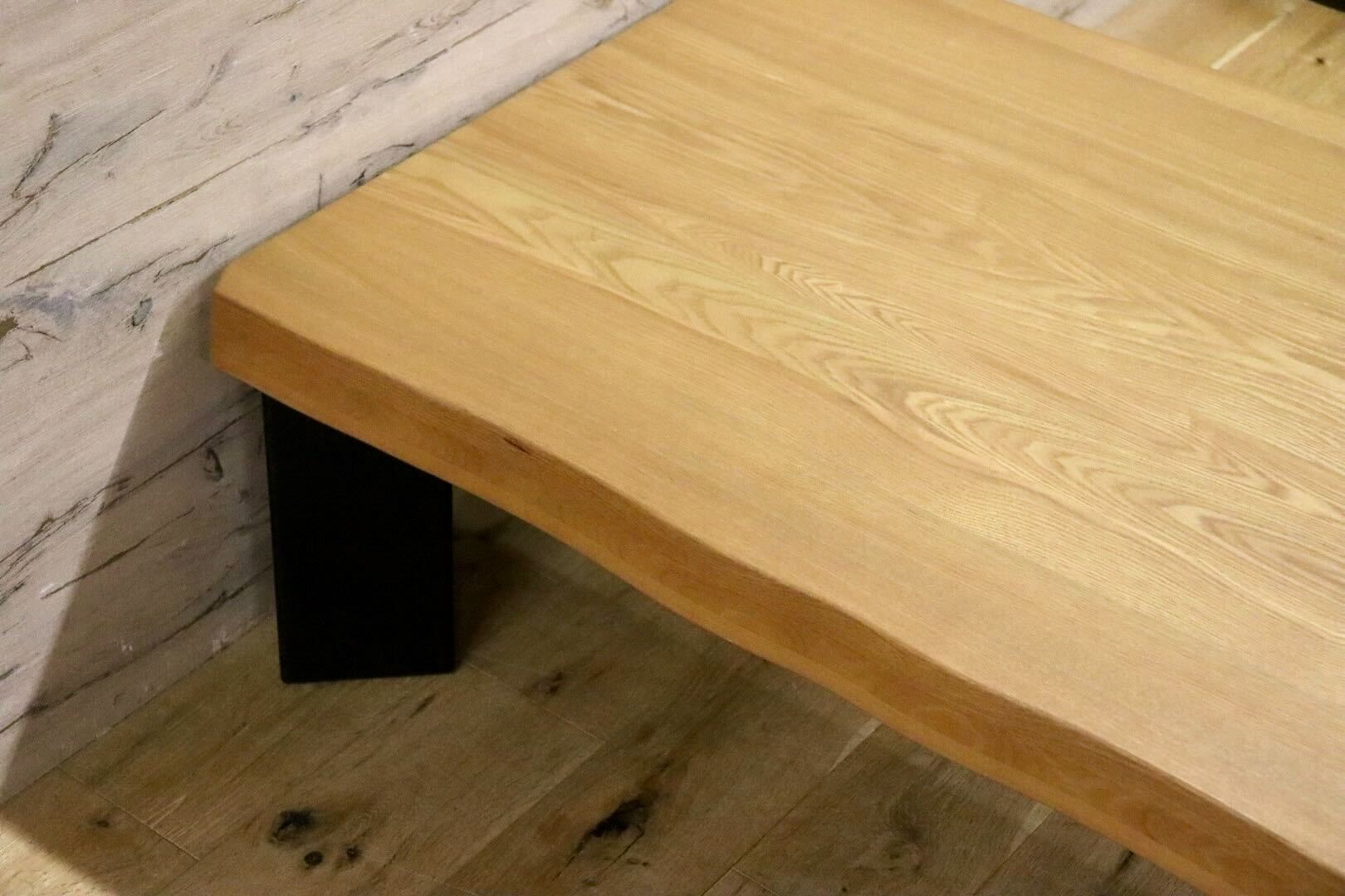 GMHS382○ナガノインテリア / NAGANO INTERIOR ADT166 タモ材 センターテーブル リビングテーブル ローテーブル 木製 北欧スタイル 展示品