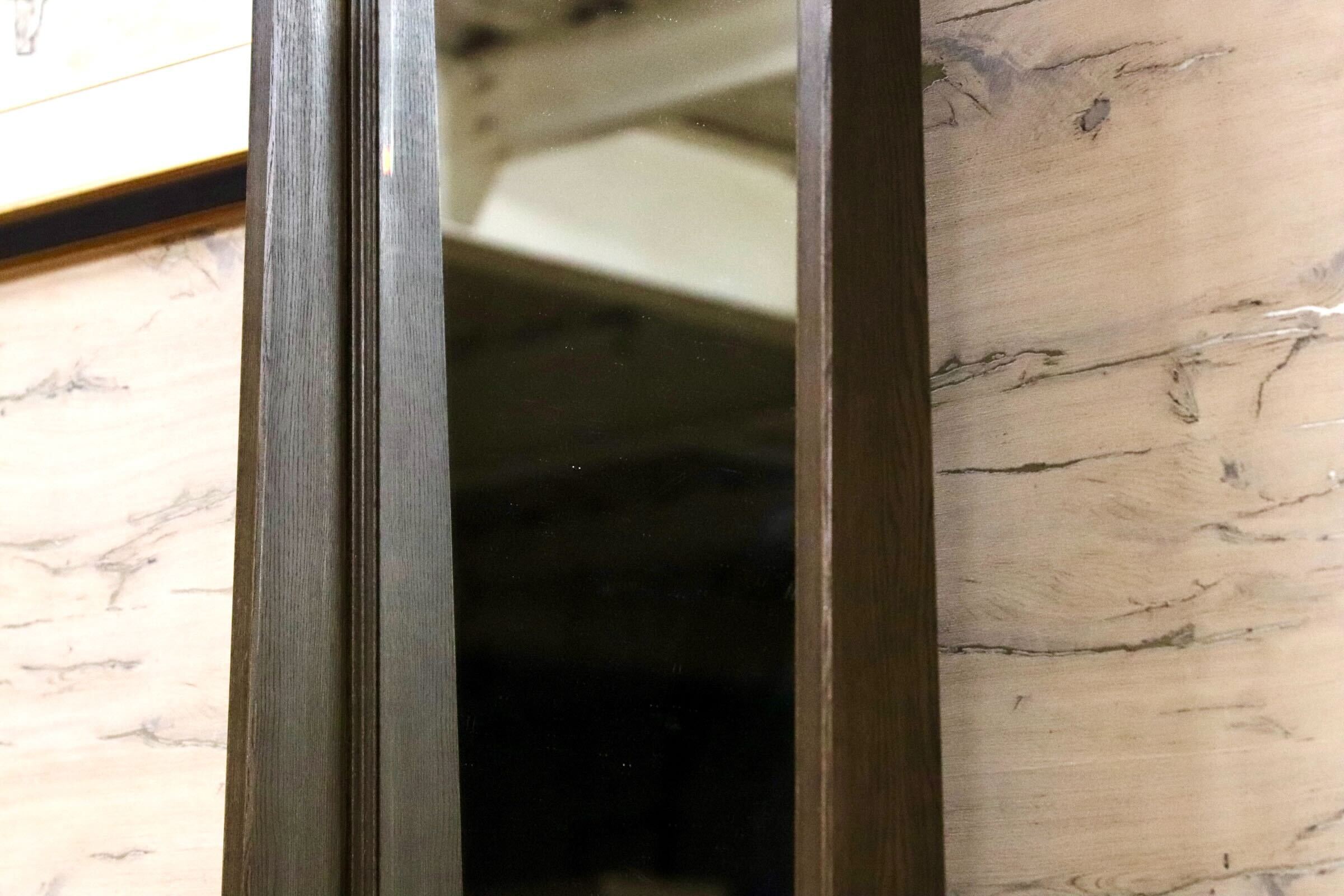 GMIK822○永田良介商店 ドレッサー 鏡台 和家具 和製アンティーク 昭和レトロ 楢材 民芸 クラシック カントリー 稀少