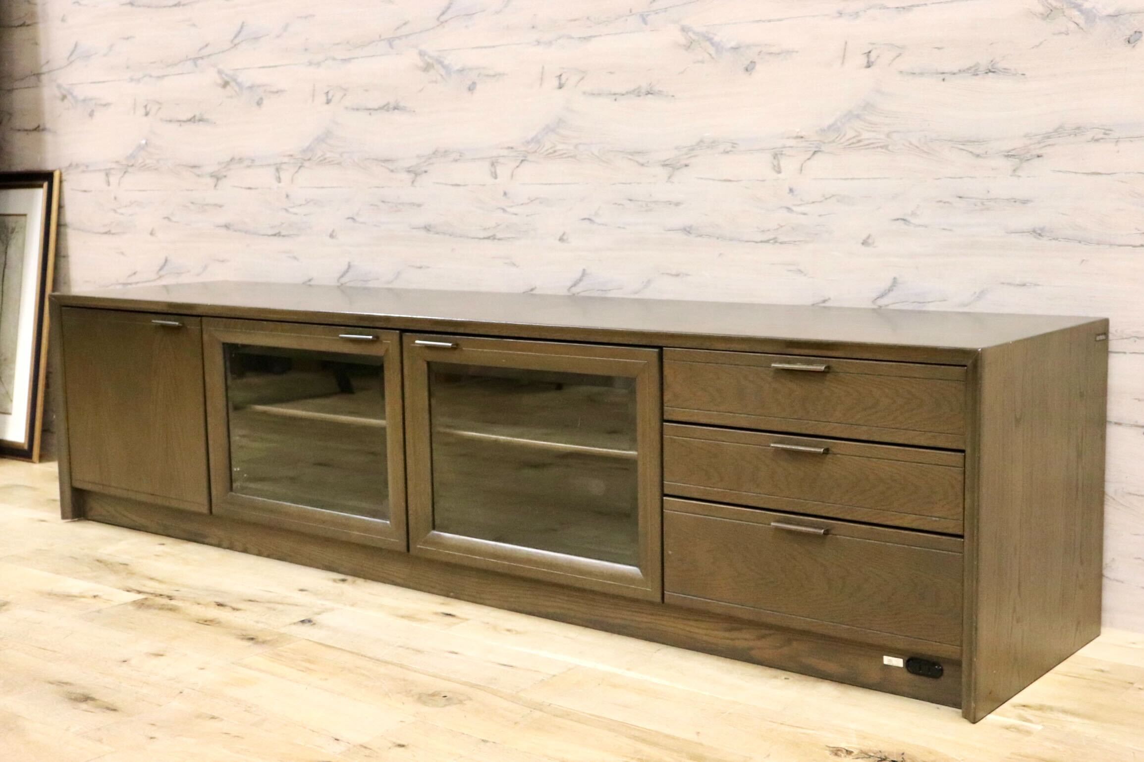 GMHN189E○karimoku / カリモク TVボード AVボード ローボード リビングボード テレビ台 オーク材 カントリー モダン 国産家具