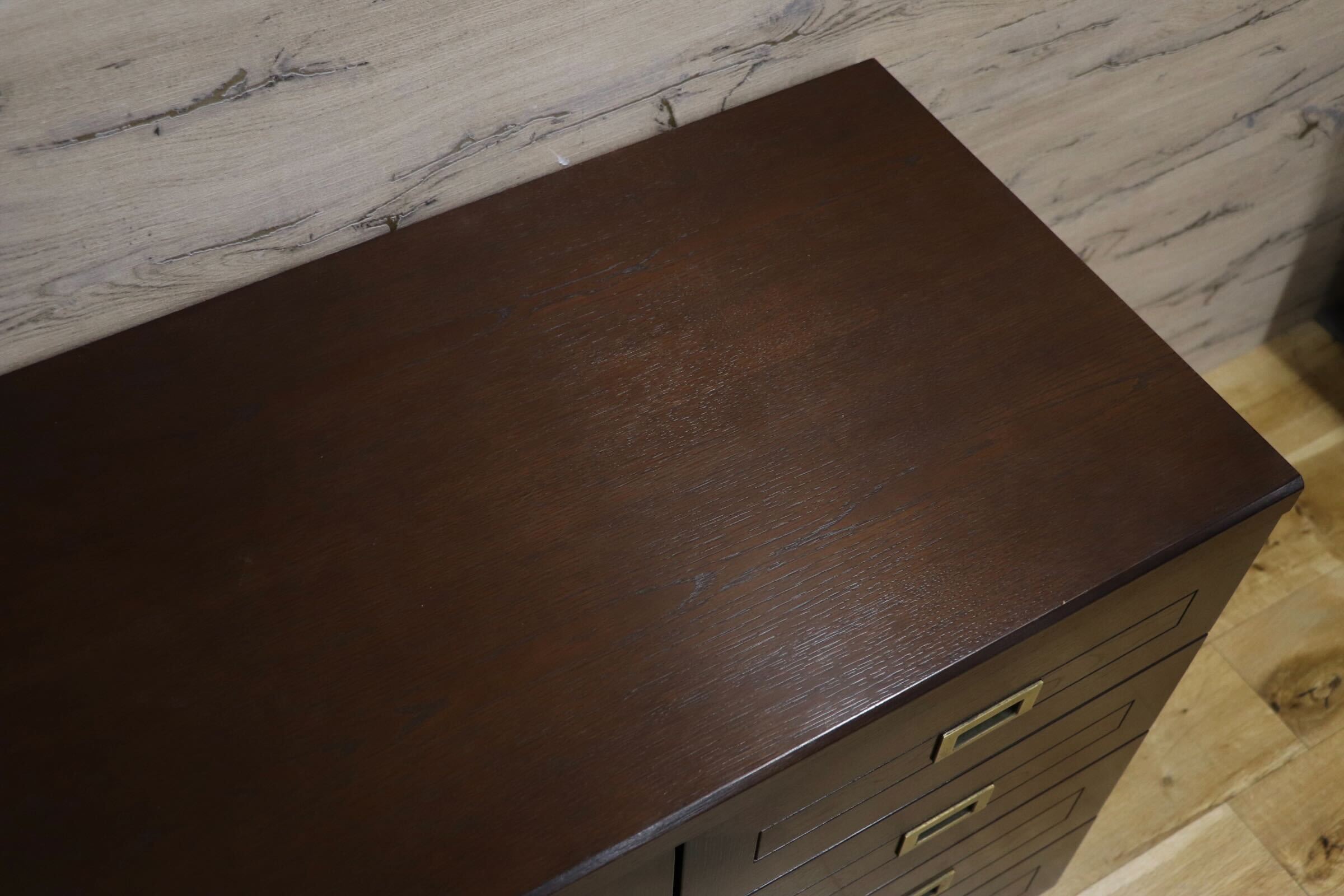 GMHS553○高橋工芸 SEED シード サイドボード リビングボード キャビネット オーク材 収納家具 役員室 府中家具 オフィス 高級家具