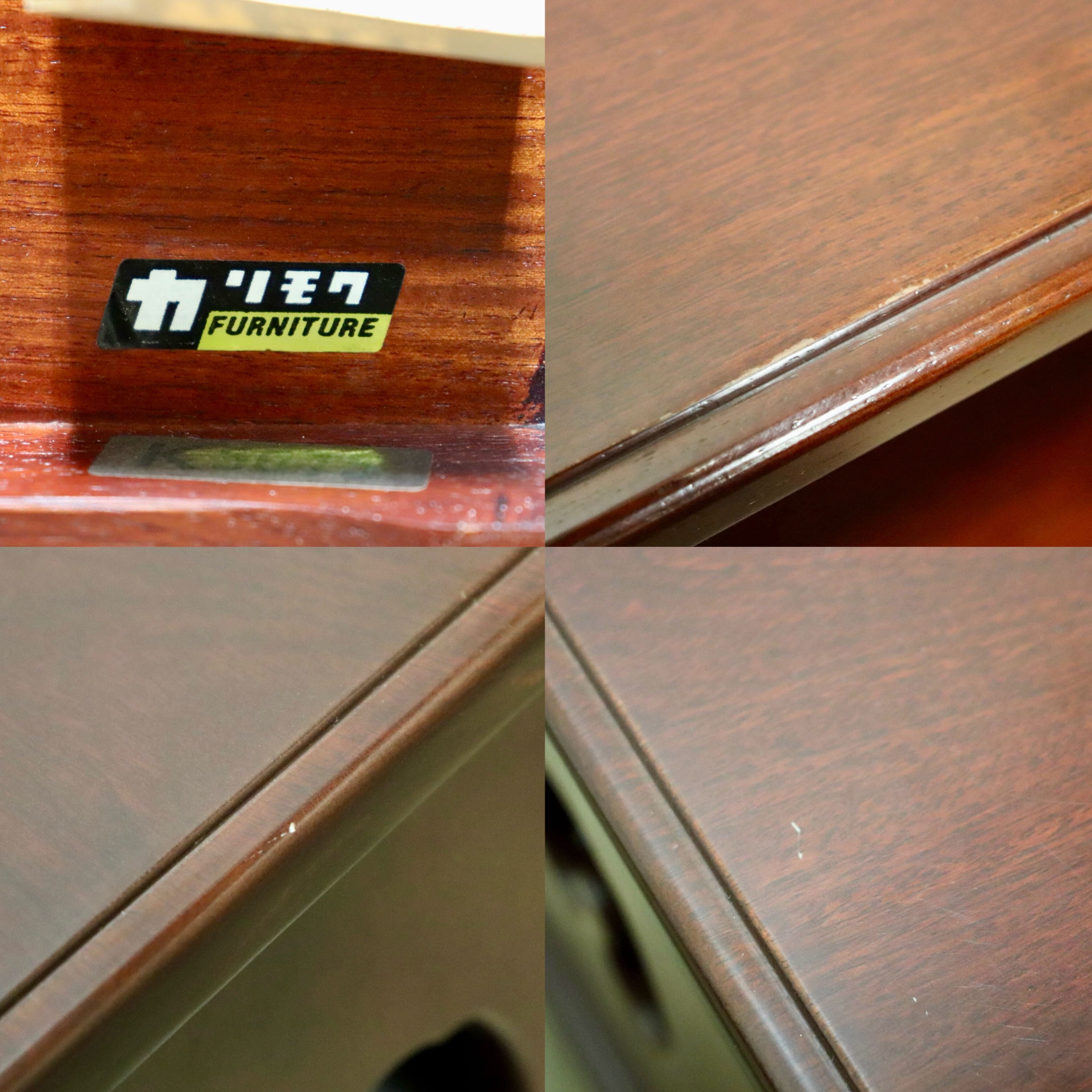 GMHN123F○karimoku / カリモク 置床 ナイトテーブル 飾り棚 花台 電話台 収納家具 和家具 和モダン 和室 座敷 レトロ オールドカリモク