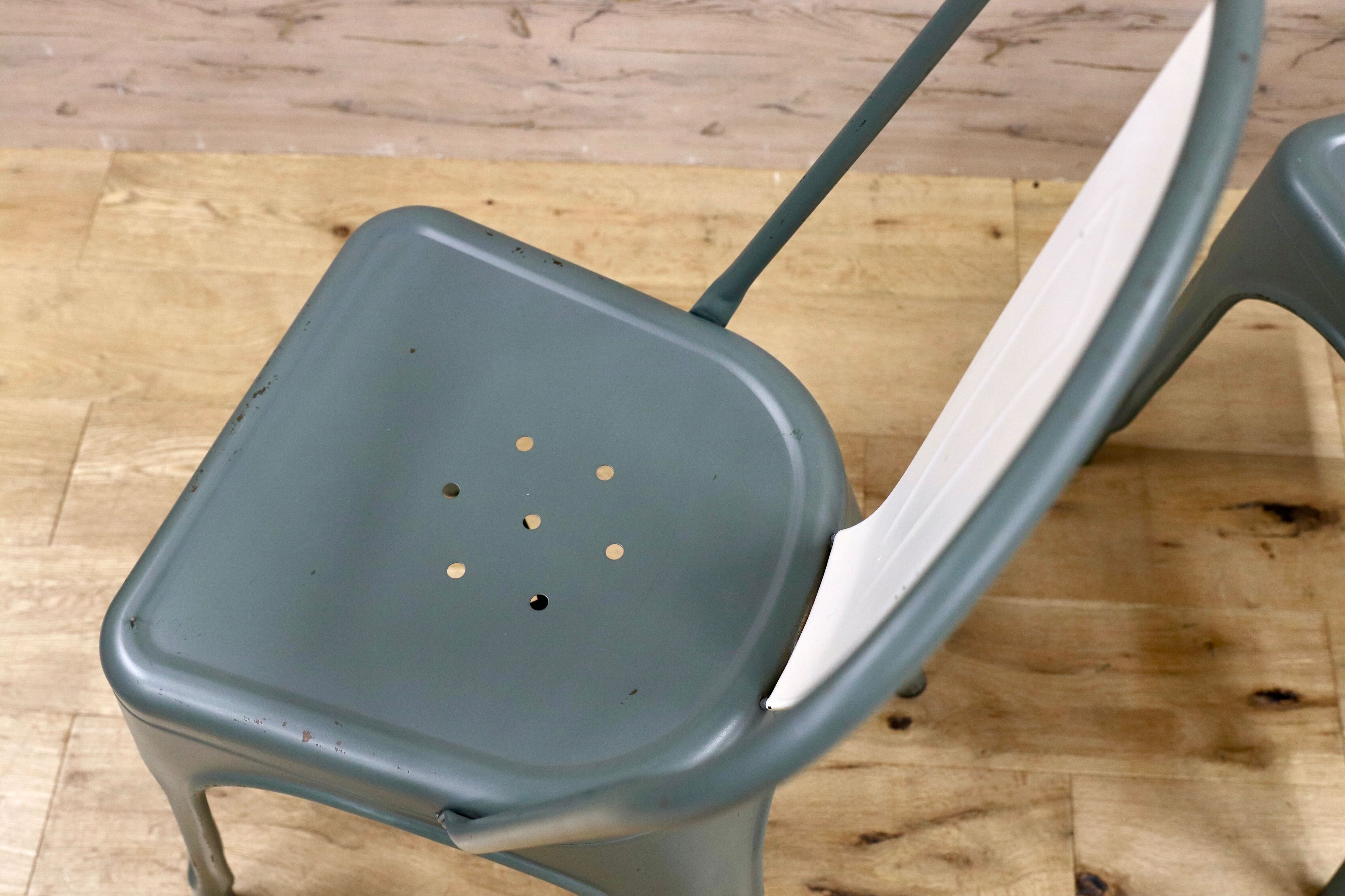 GMHN110A○CRASH GATE / クラッシュゲート GREG グレッグ ダイニングチェア 椅子 3脚セット スタッキング インダストリアル 関家具