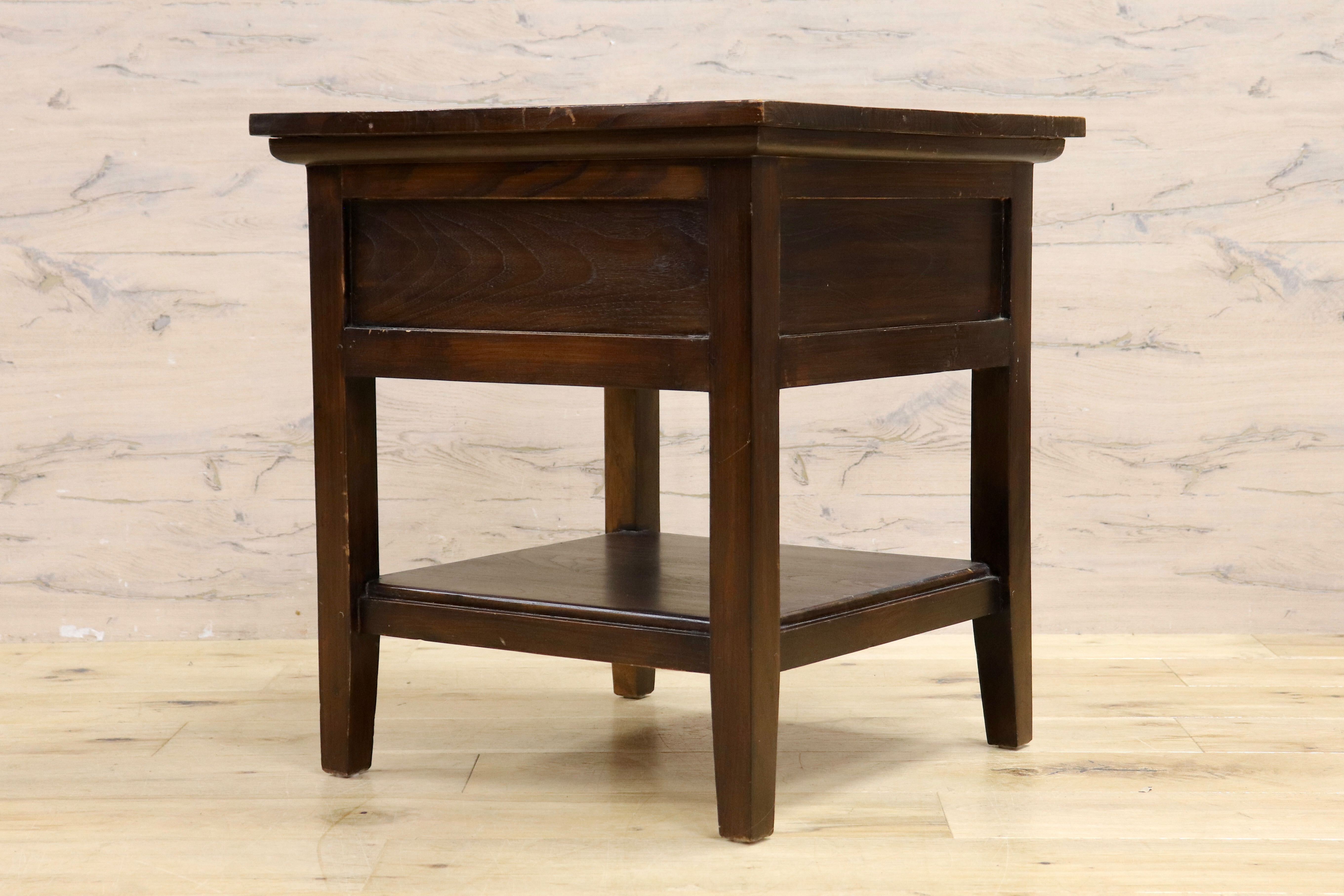 GMIK560D○ヨーロピアン アンティーク ヴィンテージ サイドテーブル コンソール チェスト キャビネット ナイトテーブル 木製 電話台 花台