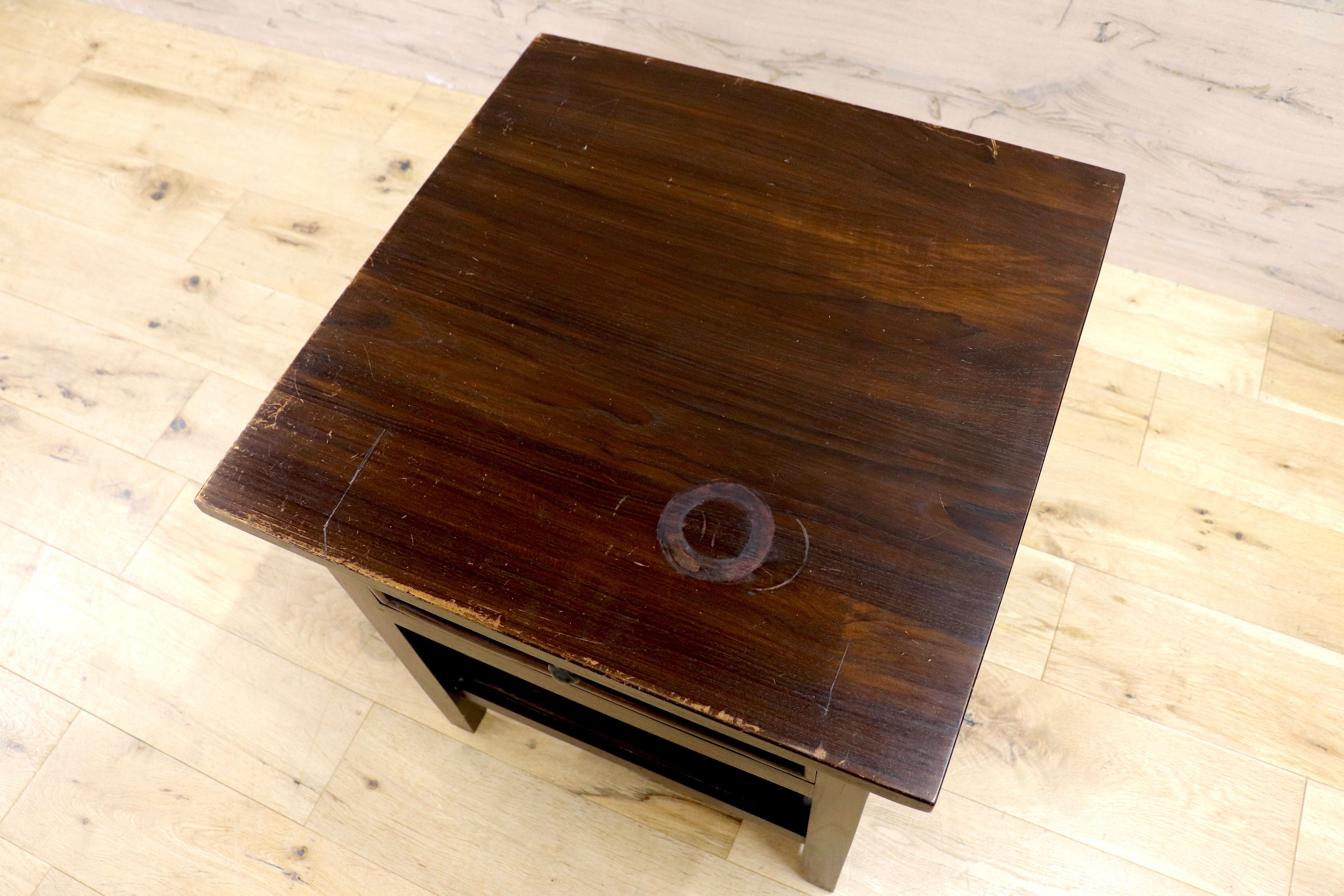 GMIK560D○ヨーロピアン アンティーク ヴィンテージ サイドテーブル コンソール チェスト キャビネット ナイトテーブル 木製 電話台 花台