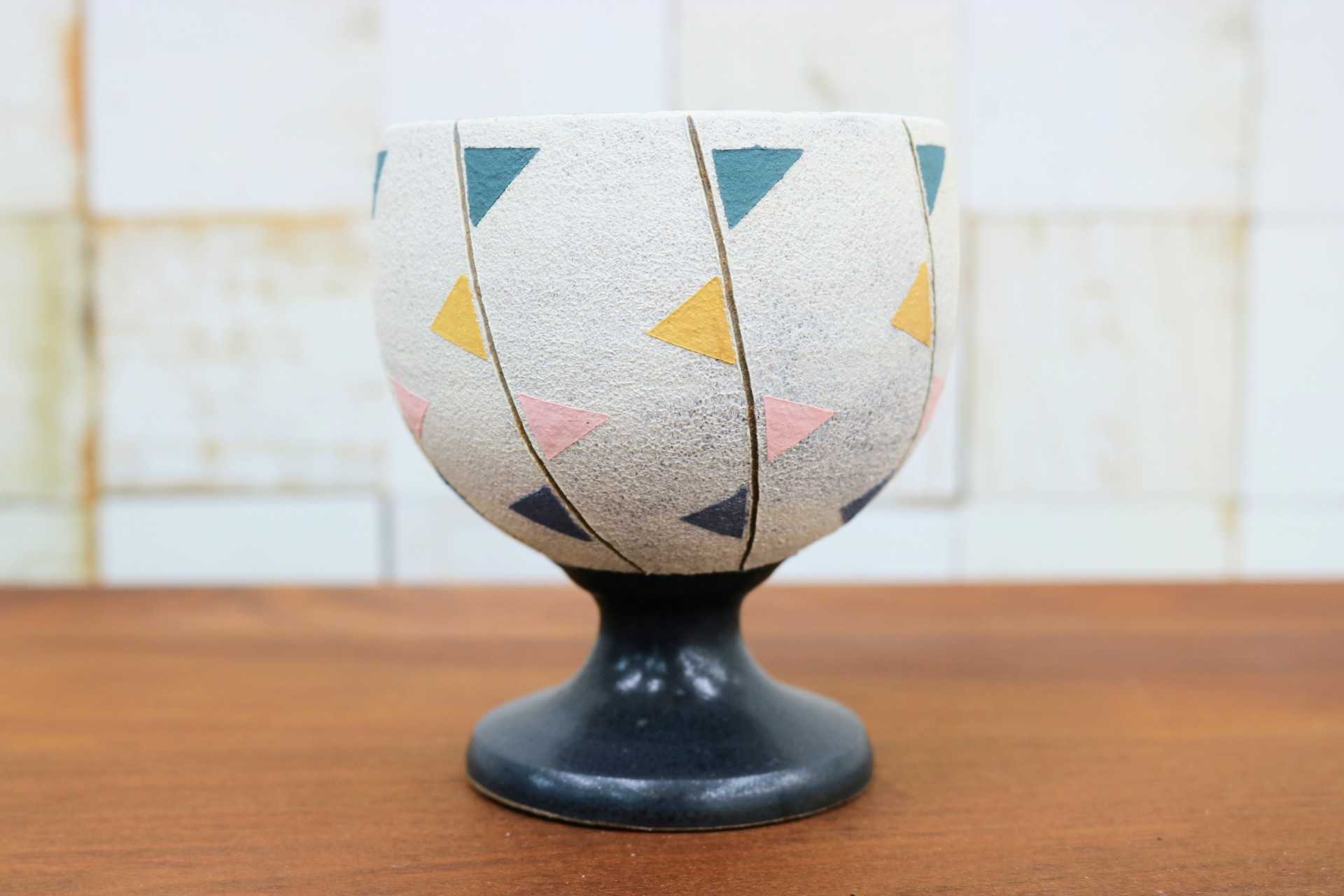 GMJO96A◯市野悟窯 市野哲次 丹波焼 ワインカップ 陶器 現代陶芸 丹波篠山 作家物