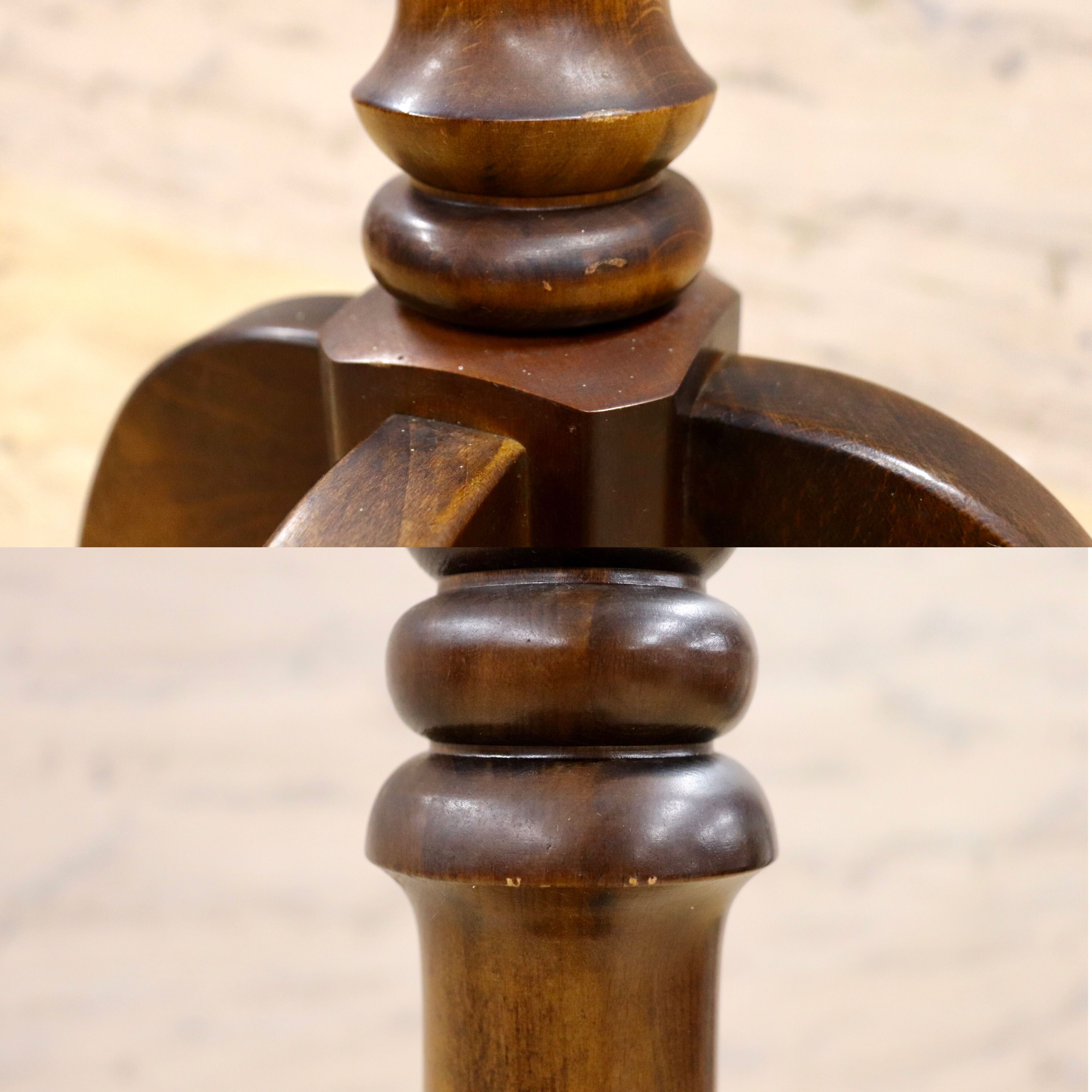 GMIK46○karimoku / カリモク コロニアル コートハンガー ポールハンガー 帽子掛け ポールスタンド 国産家具 オールドカリモク