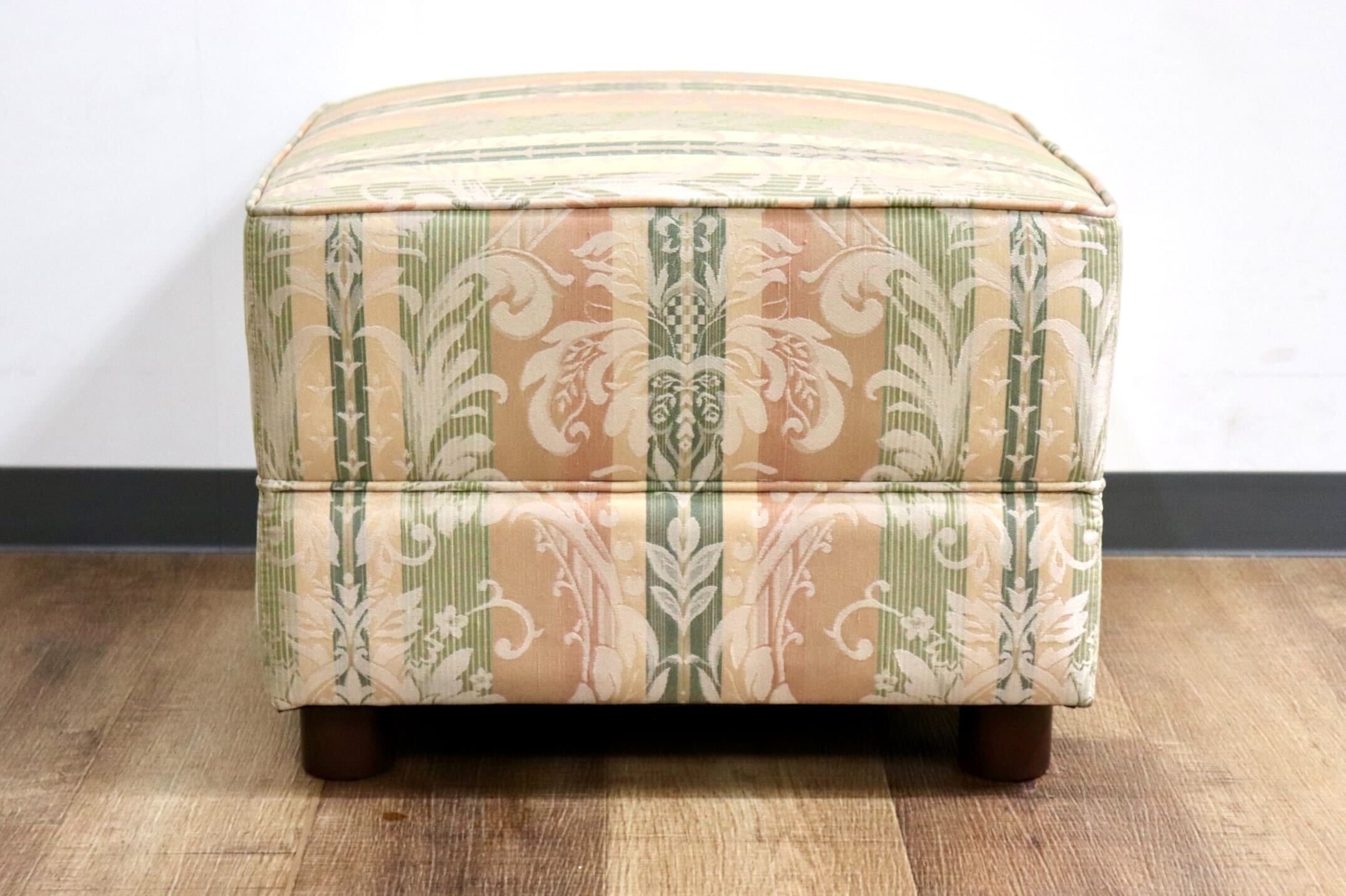 GMHN266H○karimoku / カリモク オットマン スツール フットスツール 腰掛け エレガント ファブリック 国産家具