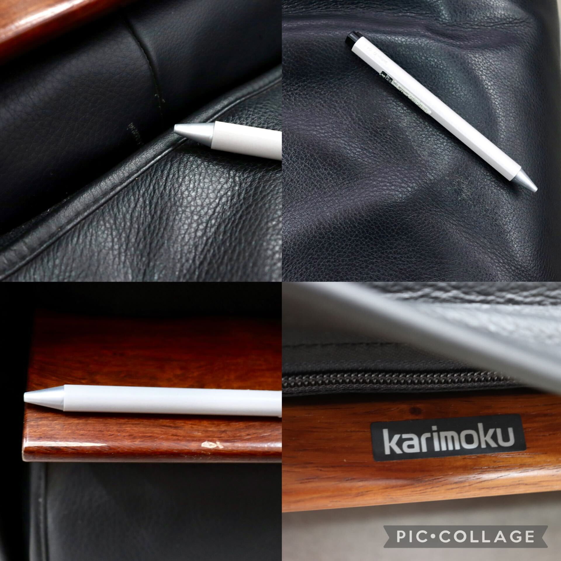 GMIK43C○karimoku / カリモク vivente ビベンテ 1人掛けソファ シングルソファ 本革 ブラック 花梨材 最高級 応接 定価約40万 美品
