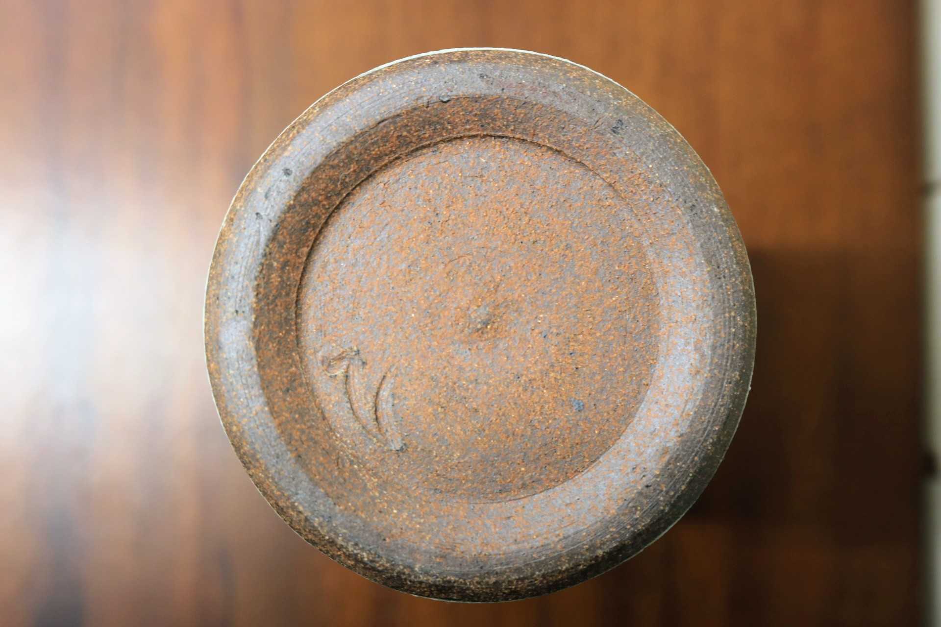 GMJO121C◯市野悟窯 市野哲次 丹波焼 彩色線象嵌 ビアジョッキ 陶器 現代陶芸 作家物