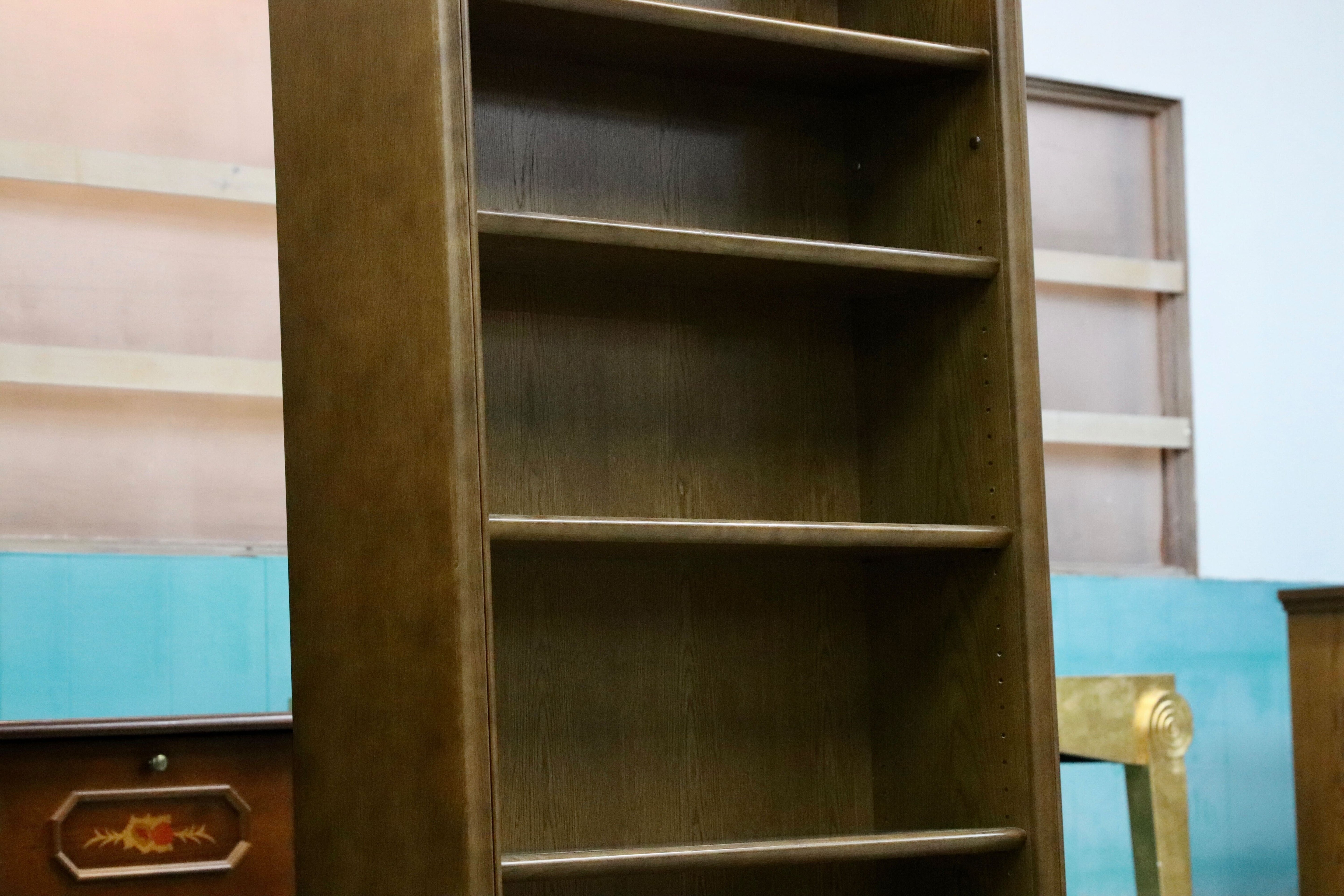 GMHH354B○karimoku / カリモク ブックシェルフ ラック 棚 本棚 書棚 飾り棚 キャビネット オーク ブラウン 国産家具