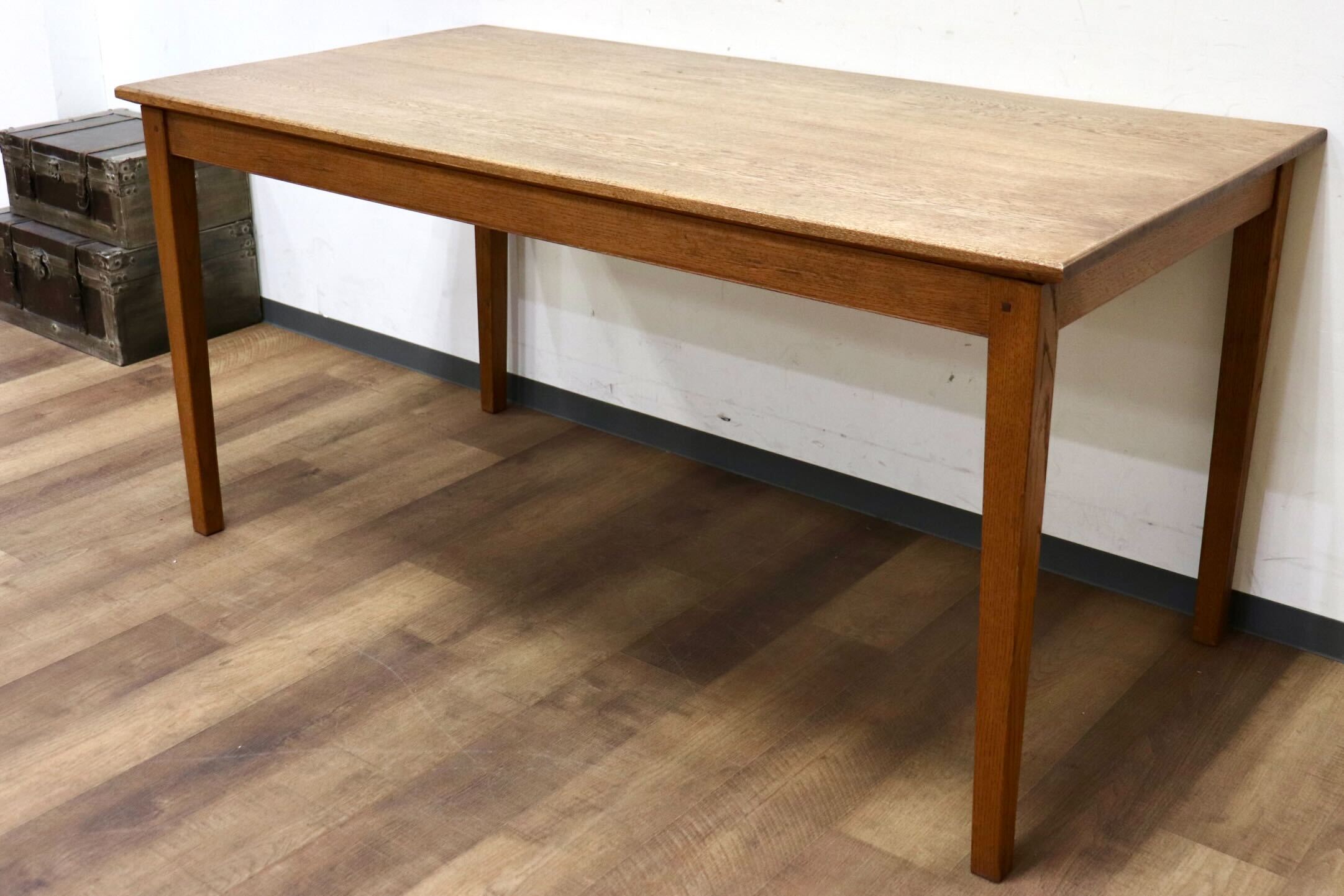 GMHH506○飛騨家具 特注 ダイニングテーブル 食卓テーブル 楢無垢材 GMHH506○飛騨家具 特注 ダイニングテーブル 食卓テーブル 楢無垢材
