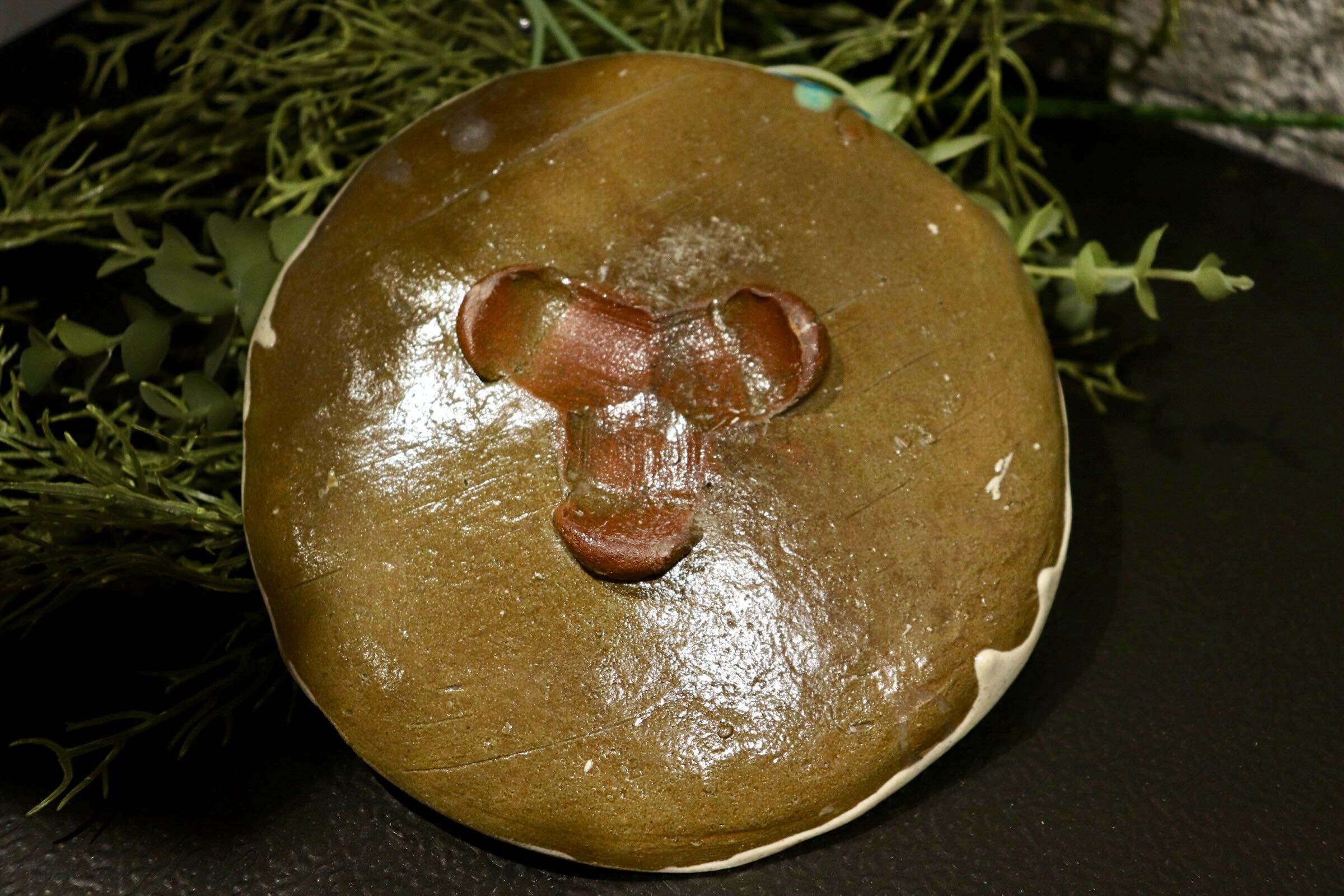 GMIO222D◯丹文窯 丹波焼 陶器 皿 プレート 伝統工芸 丹波篠山 未使用