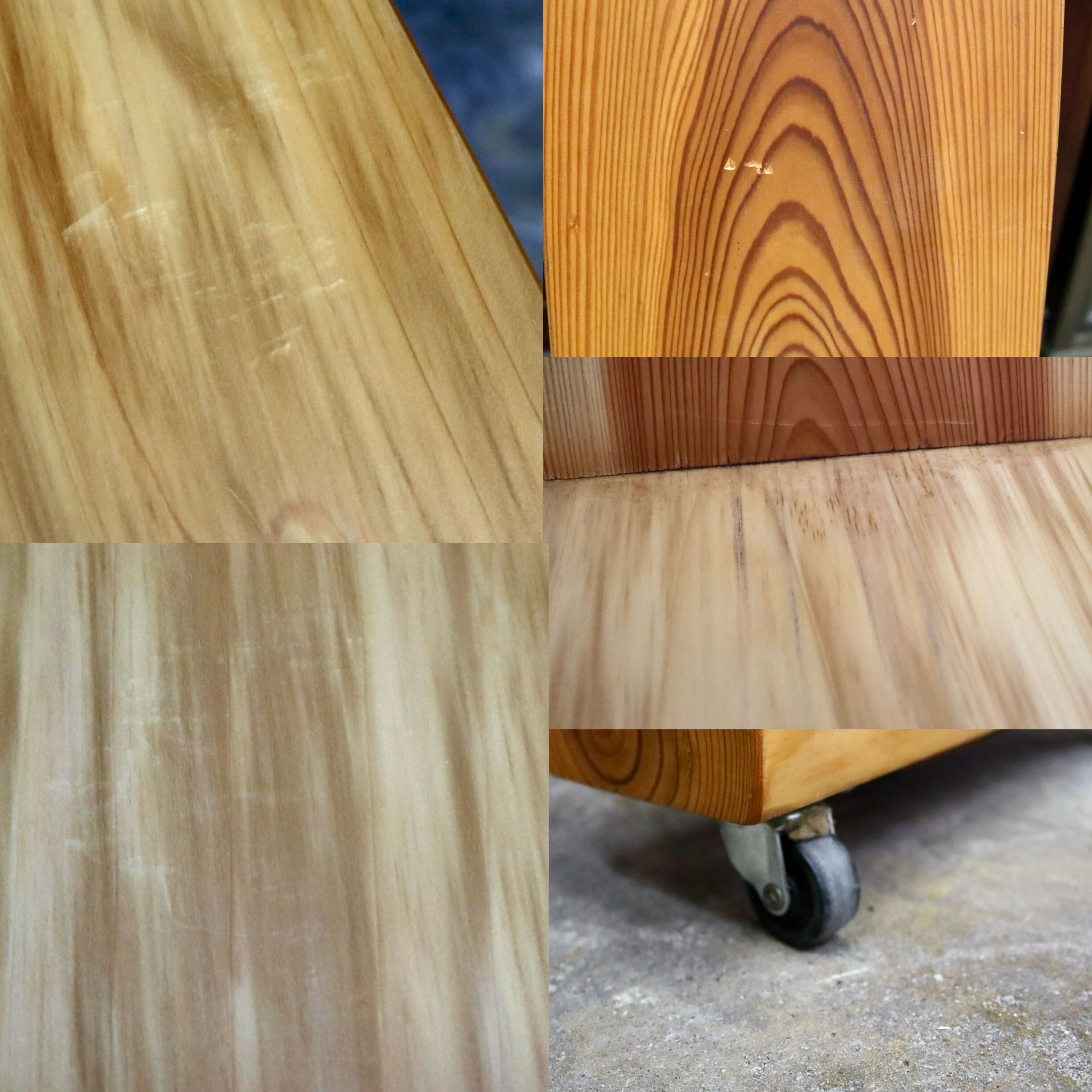 GMIH356D○工房家具 ダイニングチェア アームレスチェア 椅子 スツール キャスター ウッド 木製 無垢材 カントリー レトロ