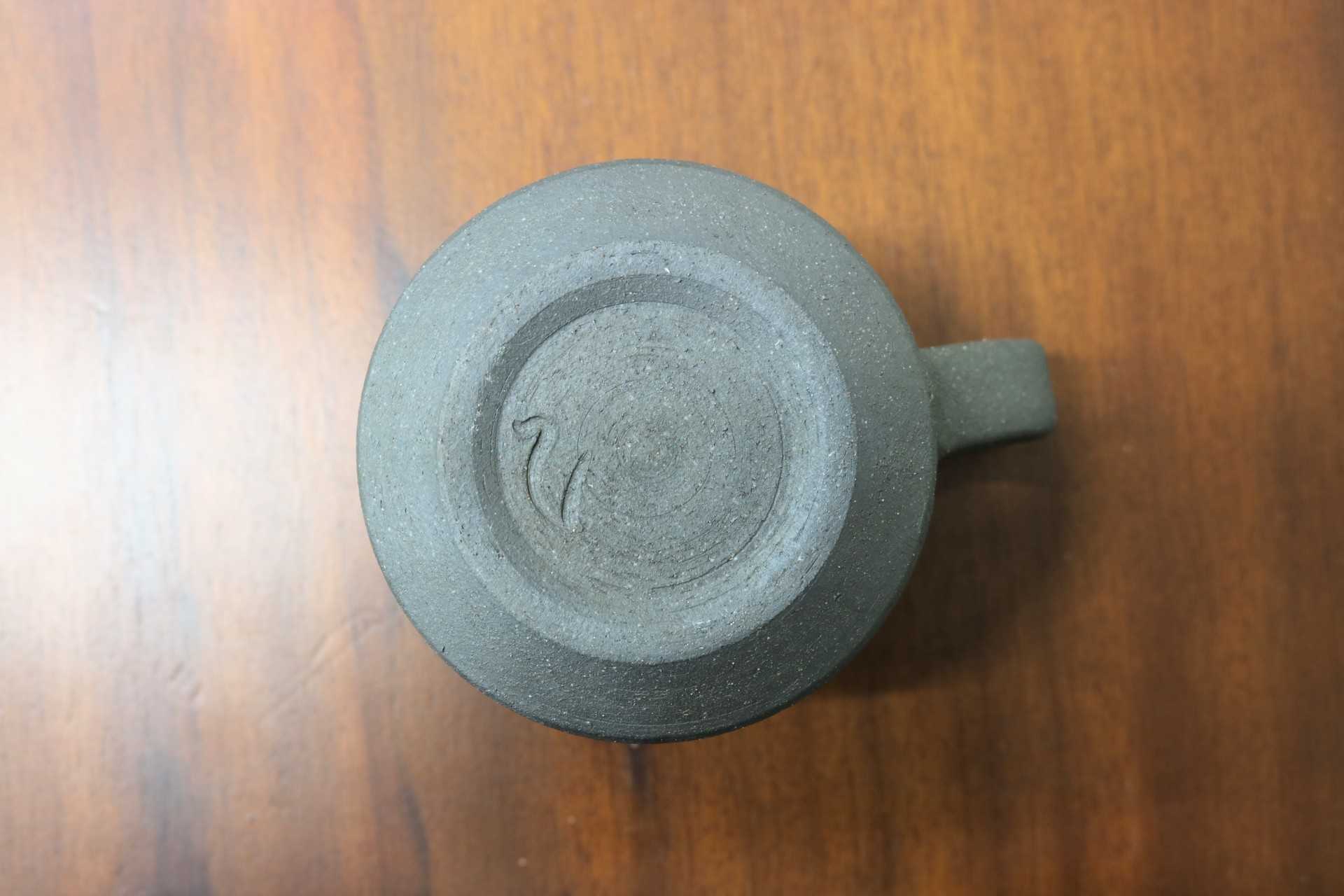 GMJO125◯市野悟窯 市野哲次 丹波焼 彩色線象嵌 マグカップ 陶器 現代陶芸 作家物