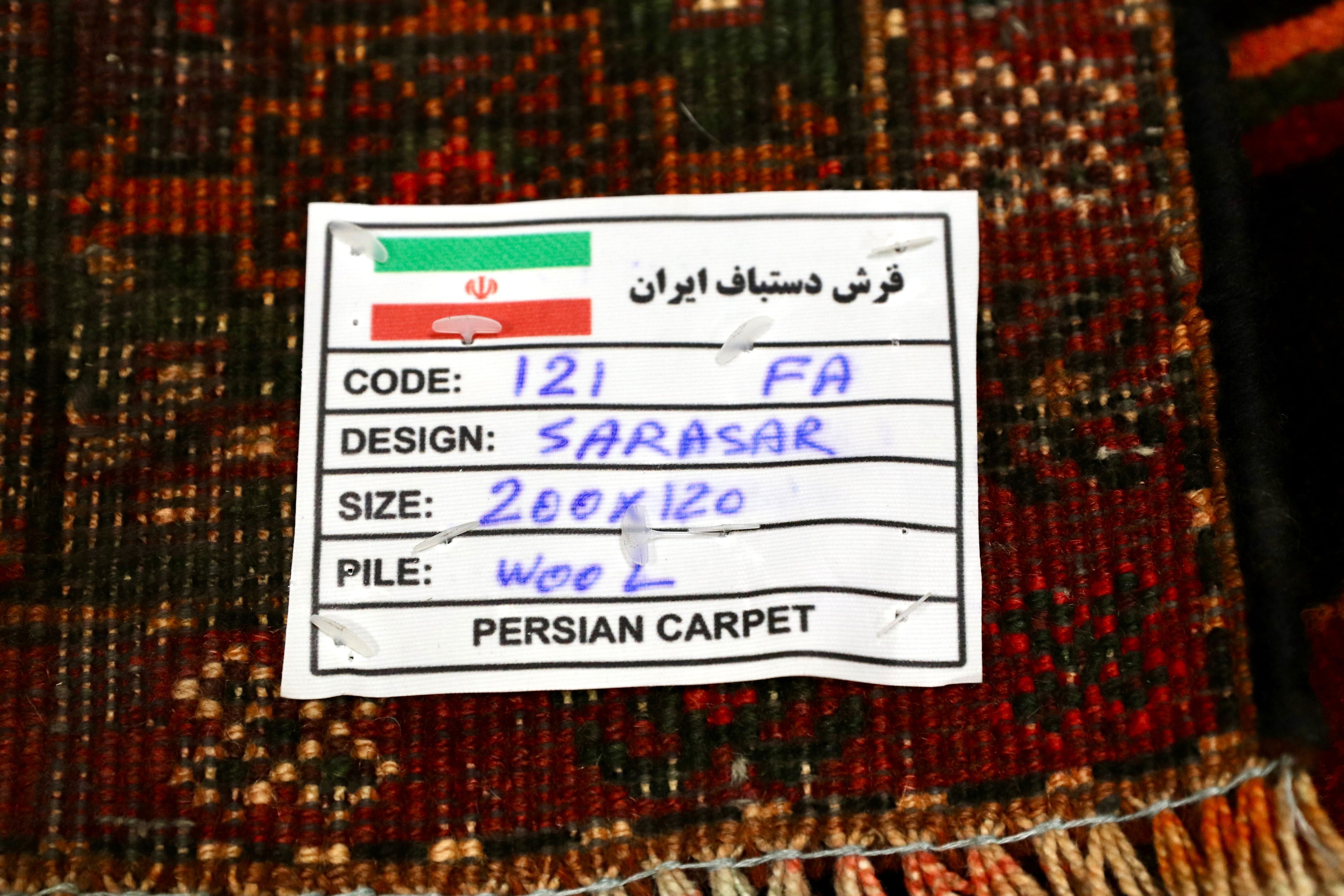 GMGO33○PERSIAN CARPET / ペルシャカーペット ペルシャ絨毯 手織り メダリオン トライバルラグ 70年代 ヴィンテージ デッドストック