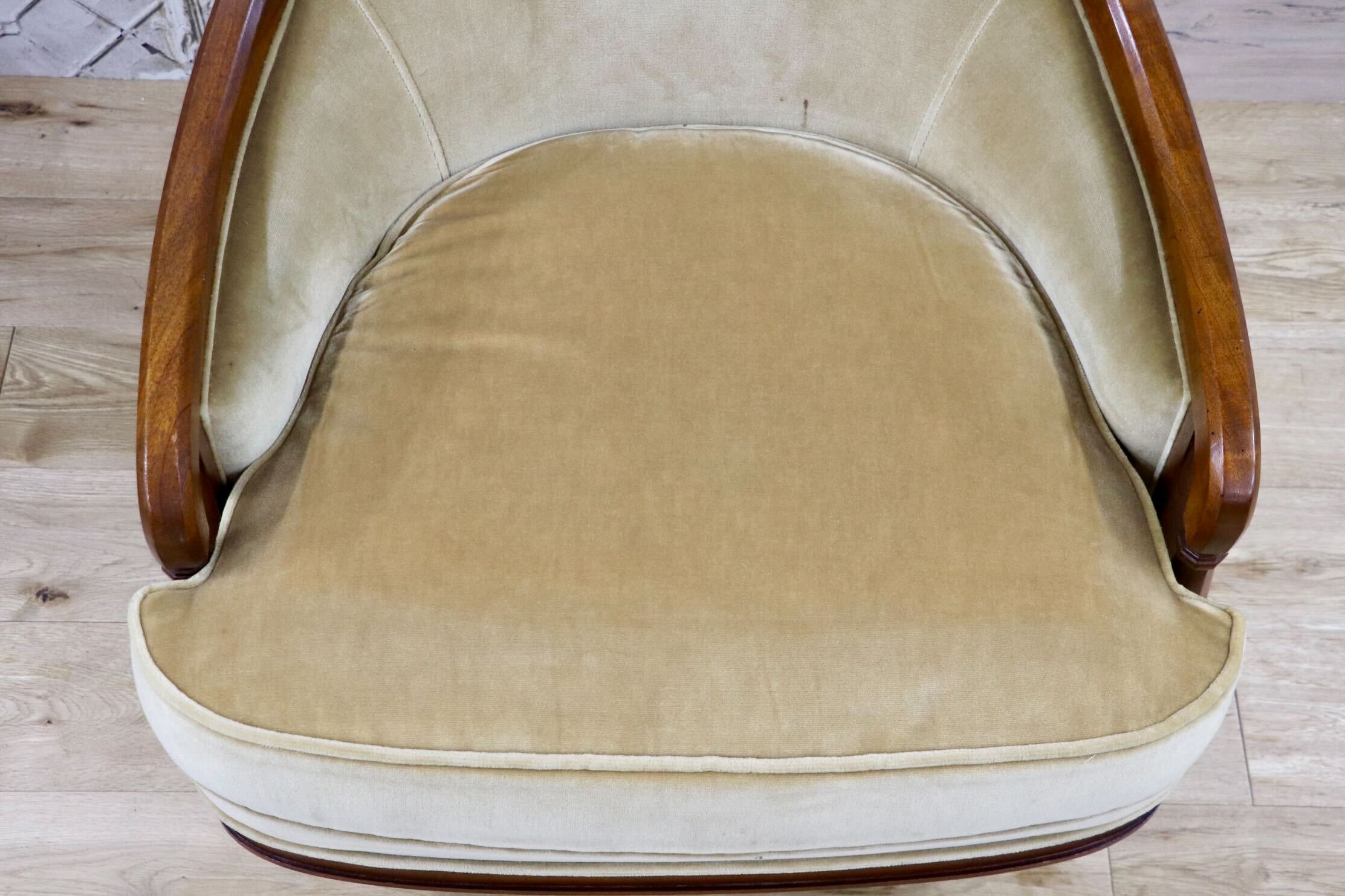 GMJK42A○DREXEL HERITAGE / ドレクセルヘリテイジ Upholstery 1人掛けソファ シングルソファ クラシック ヴィンテージ 応接 読書椅子