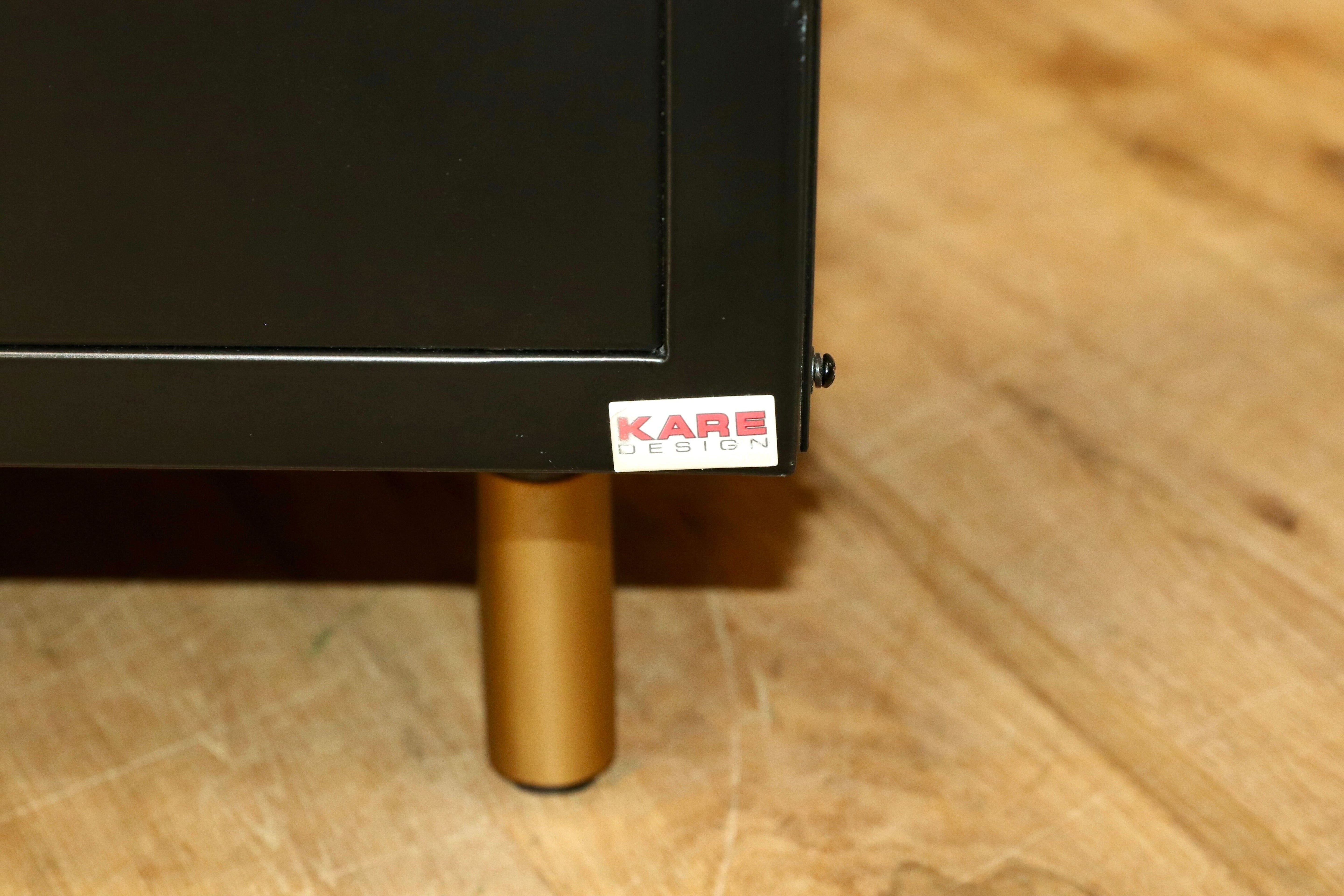 GMHK308○KARE / カレ Nero 廃番 テレビボード TVボード AVボード ローボード リビング収納 インダストリアル 約23.3万 稀少