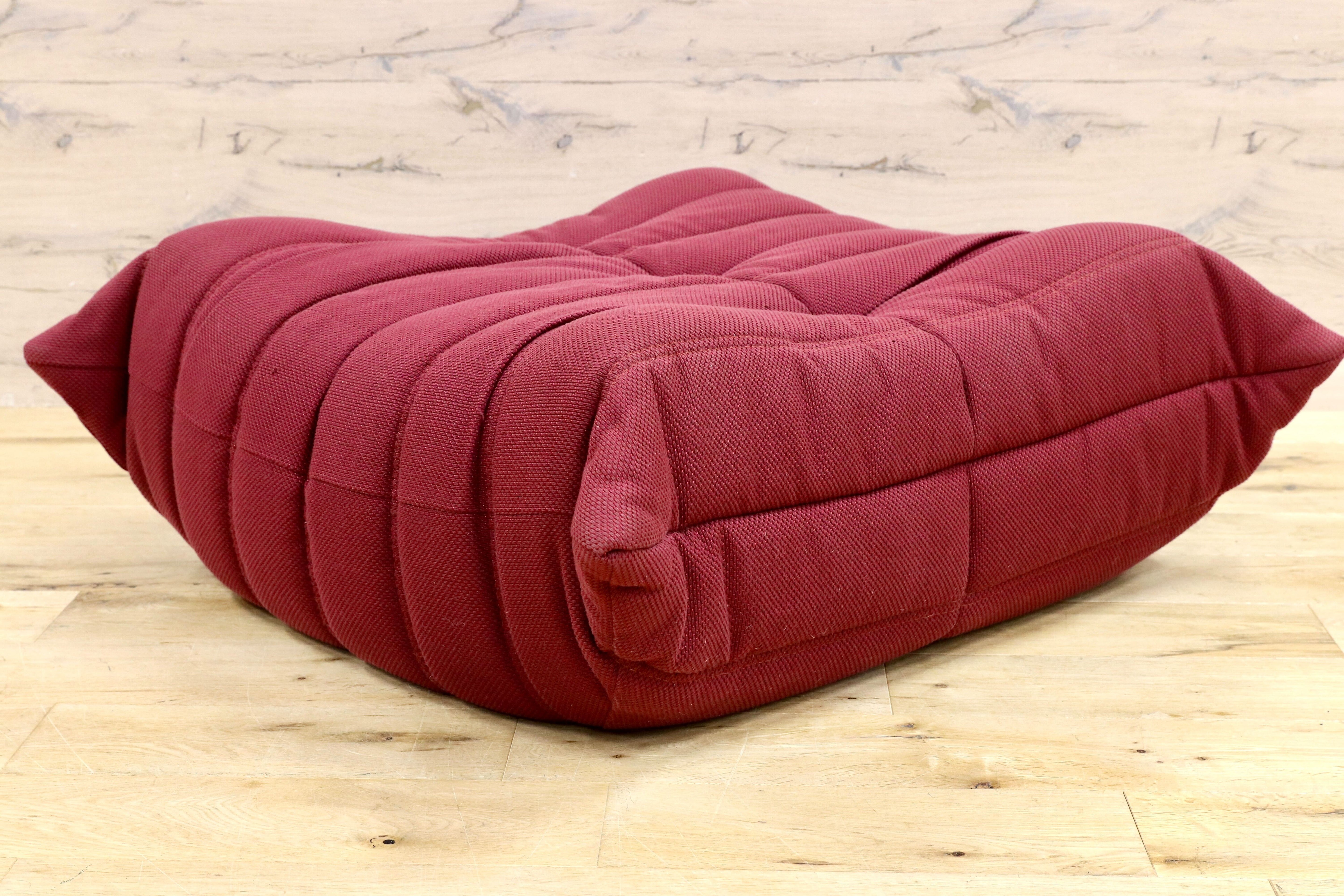 GMHK688○ligne roset / リーンロゼ TOGO トーゴ パフ オットマン フランス モダン デザイナーズ ファブリック フランスベッド