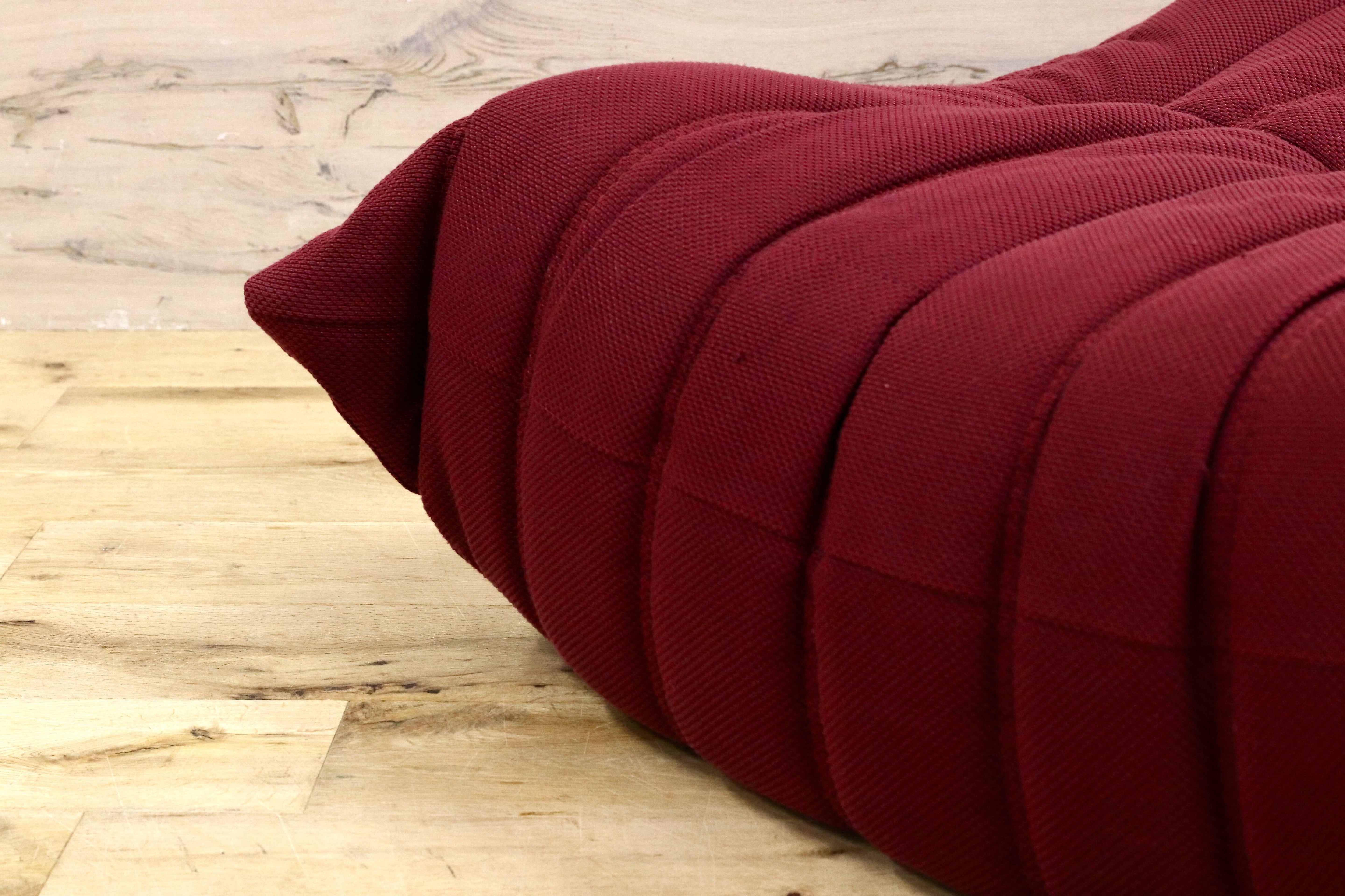 GMHK688○ligne roset / リーンロゼ TOGO トーゴ パフ オットマン フランス モダン デザイナーズ ファブリック フランスベッド