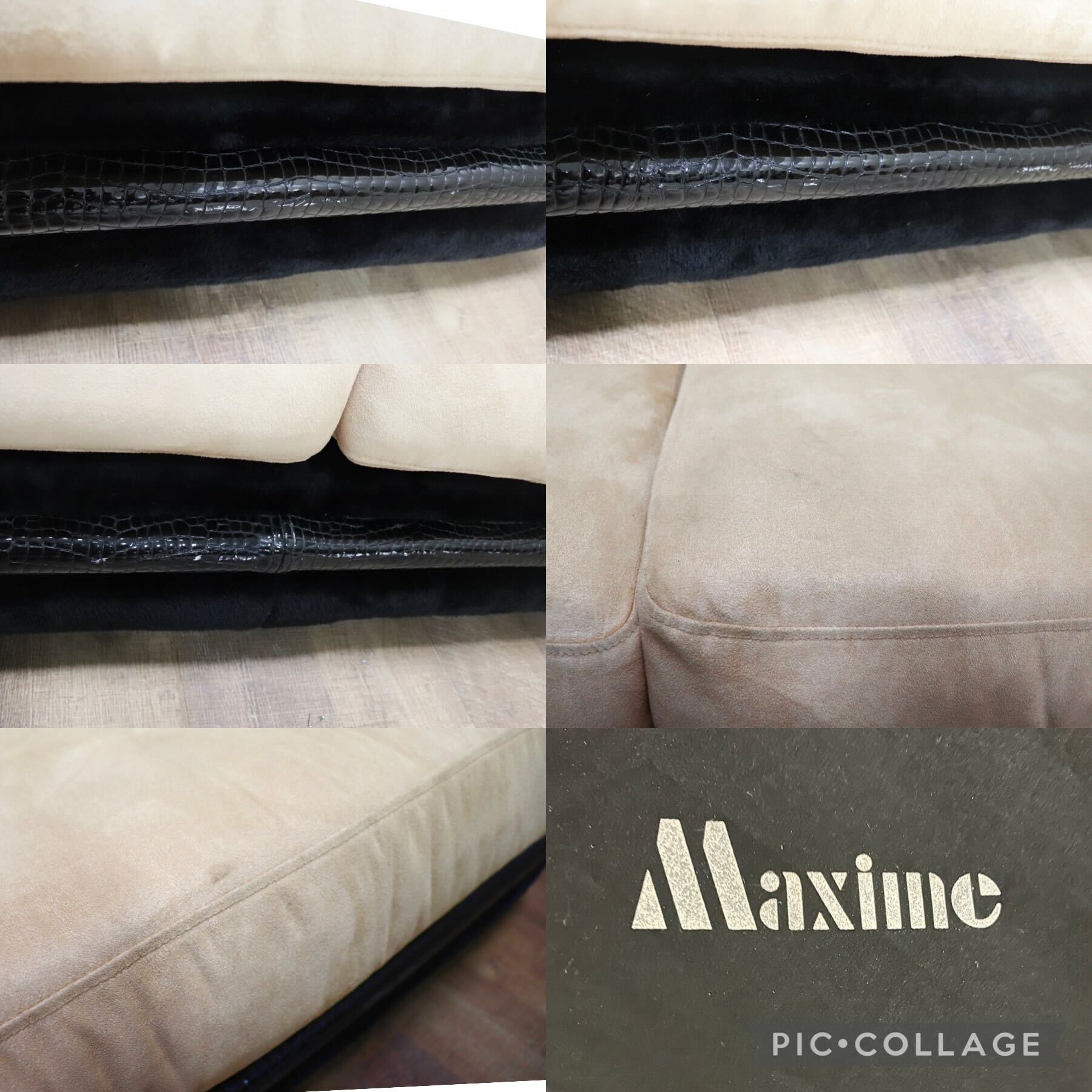 GMHK293A○Fromitaria / フォルミタリア Paolo GUCCI パオロ グッチ 3人掛けソファ トリプルソファ イタリア最高峰 布張り クラシック