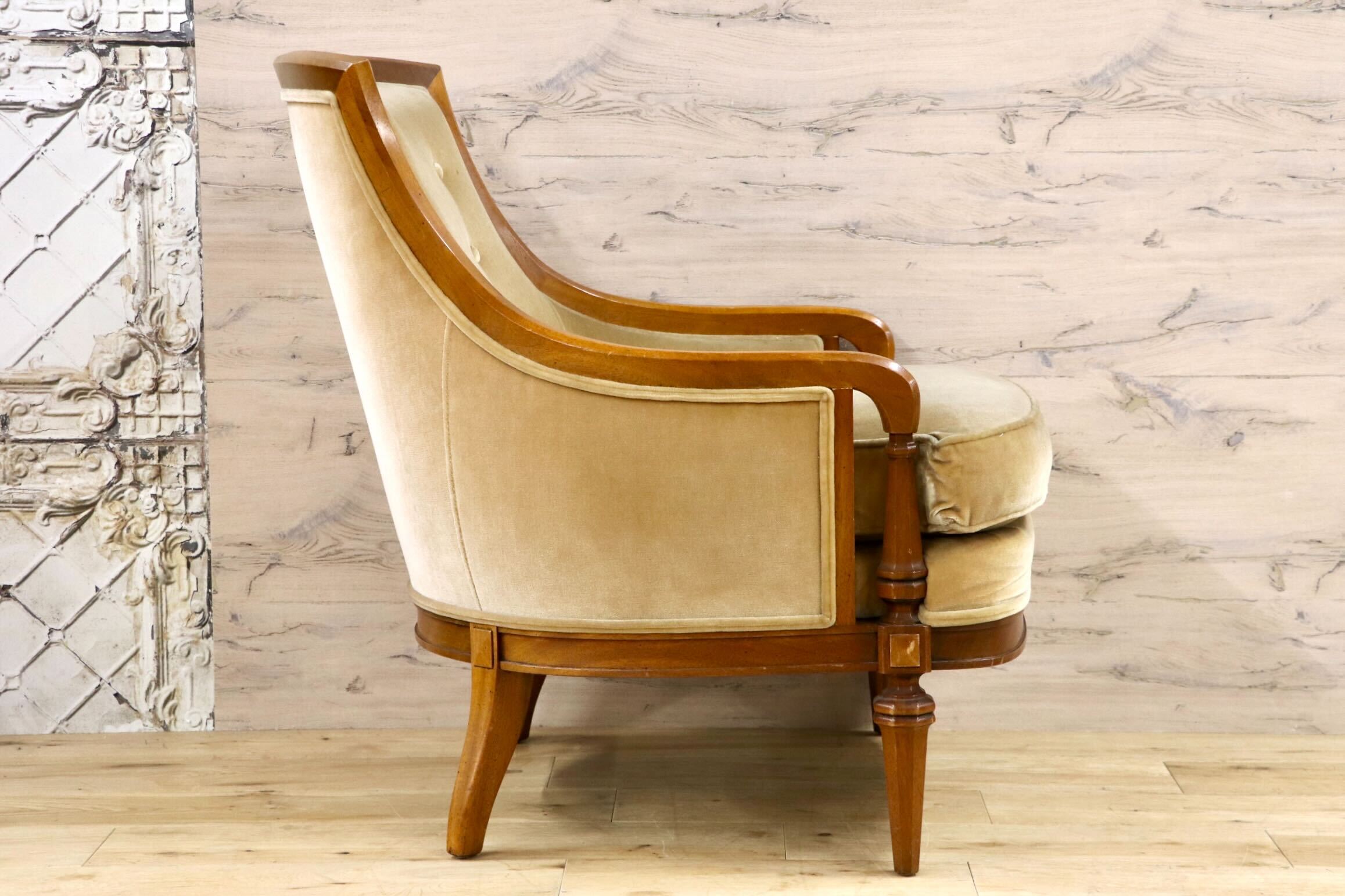 GMJK42B○DREXEL HERITAGE / ドレクセルヘリテイジ Upholstery 1人掛けソファ シングルソファ クラシック ヴィンテージ 応接 読書椅子