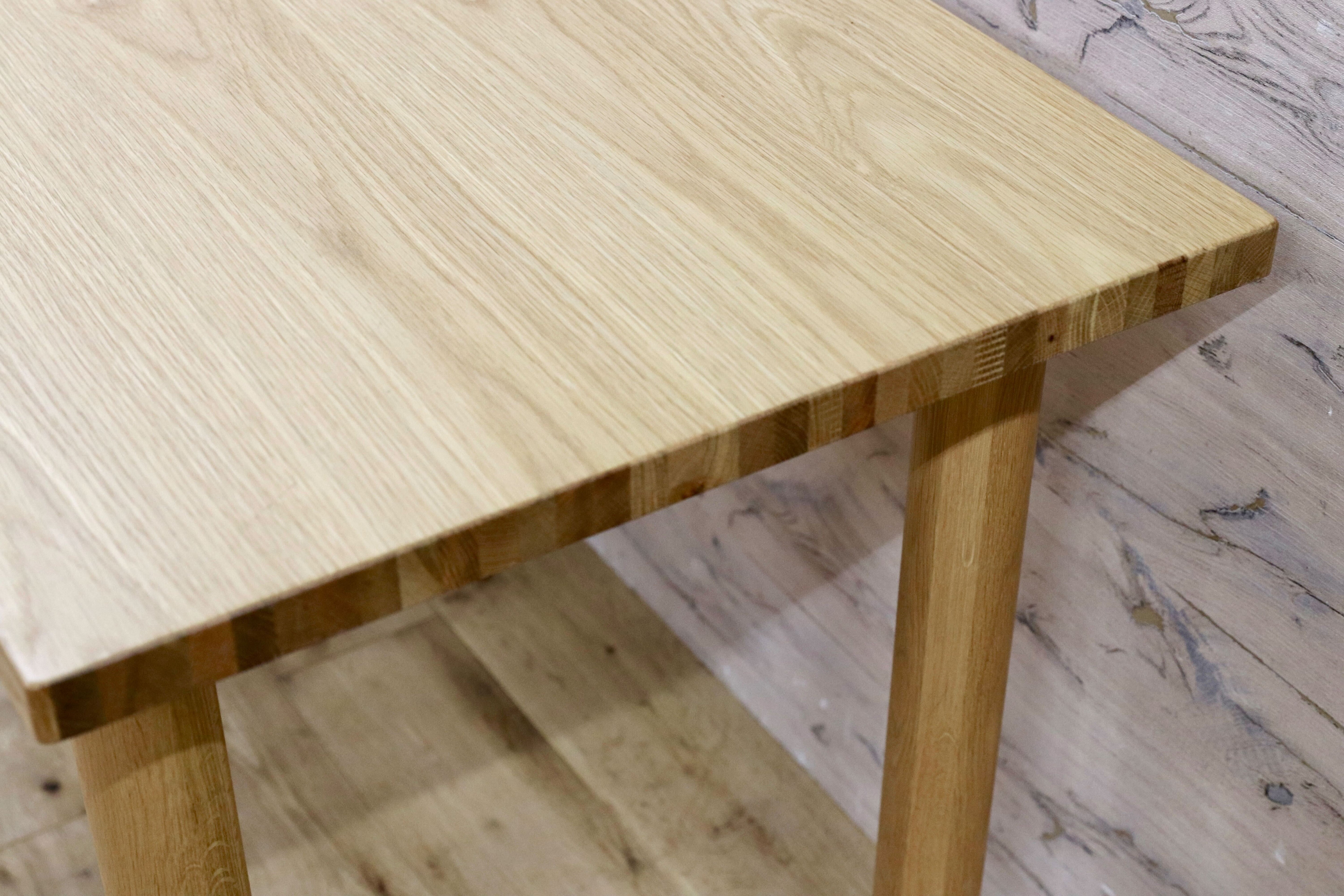 GMHK658○無印良品 / MUJI オーク無垢材 ダイニングテーブル 作業台 パソコンデスク 北欧スタイル シンプル ナチュラル 北欧スタイル