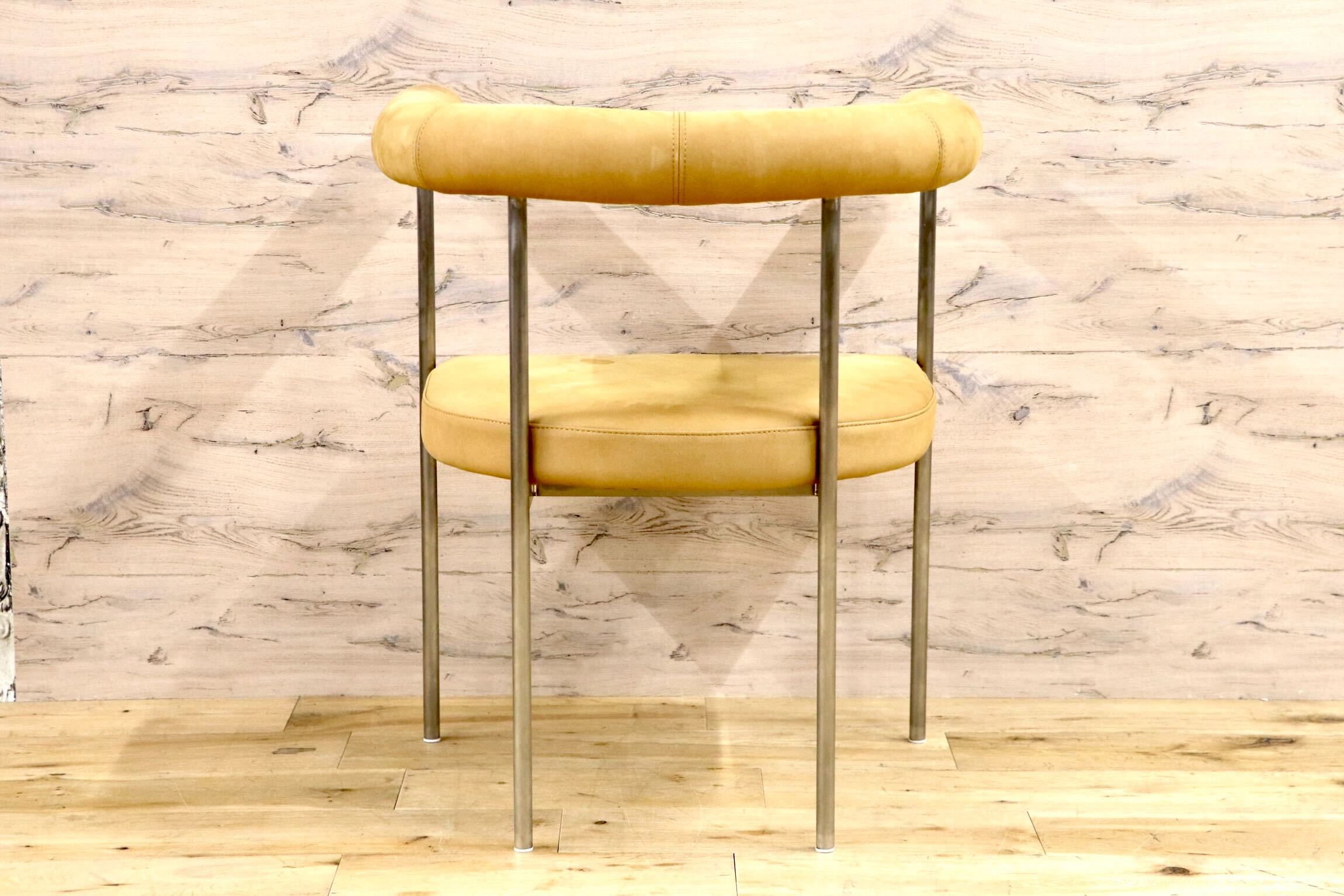 GMJH19○UNITED STRANGERS / ユナイテッド・ストレンジャーズ The Grafton Dining Chair ダイニングチェア 本革 フルアニリン 定価約11万