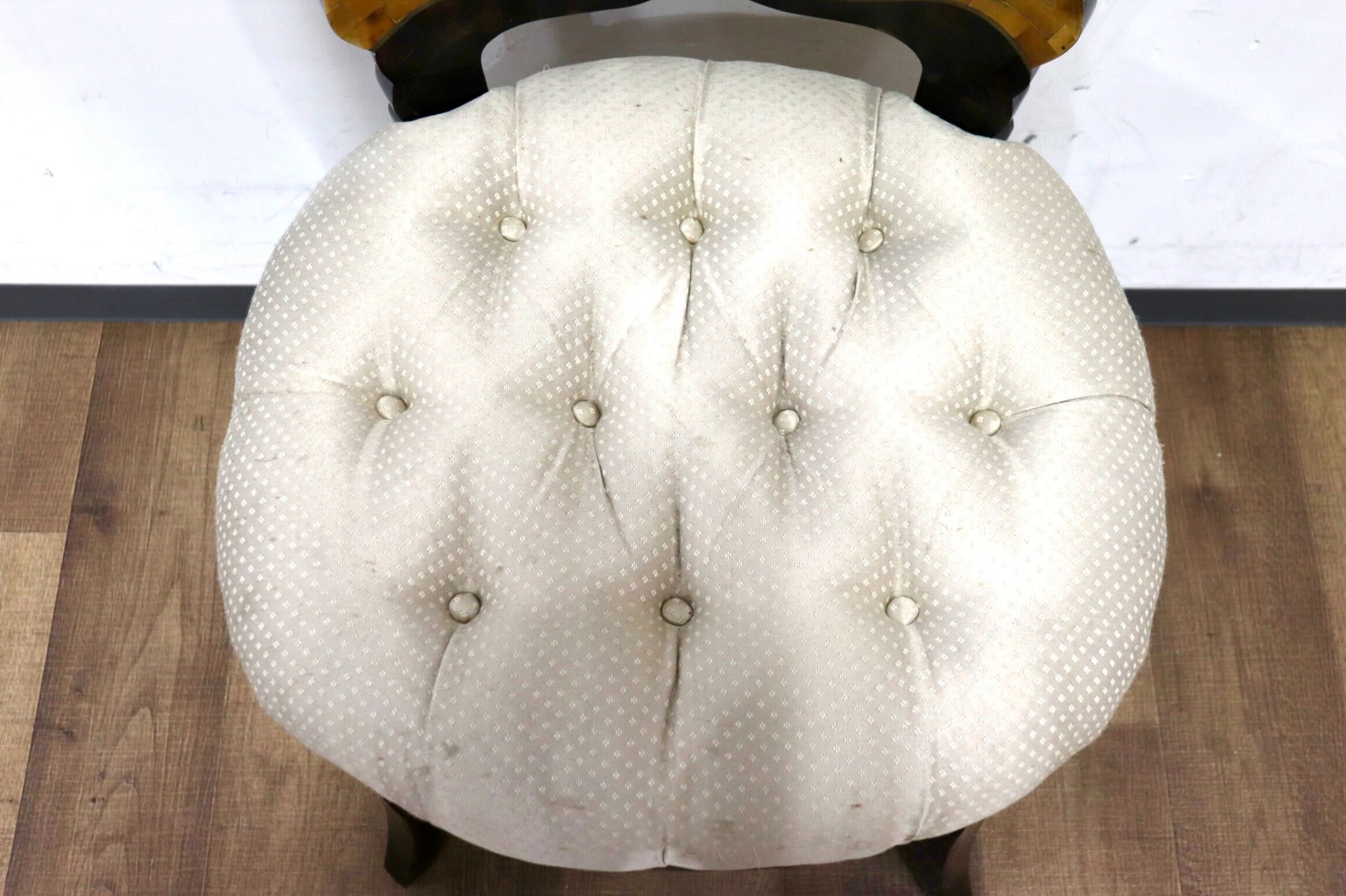 GMHO145○MAITLAND-SMITH / メートランドスミス シェルバックチェア ダイニングチェア 最高級 ファブリック 希少 クラシック 定価約32万