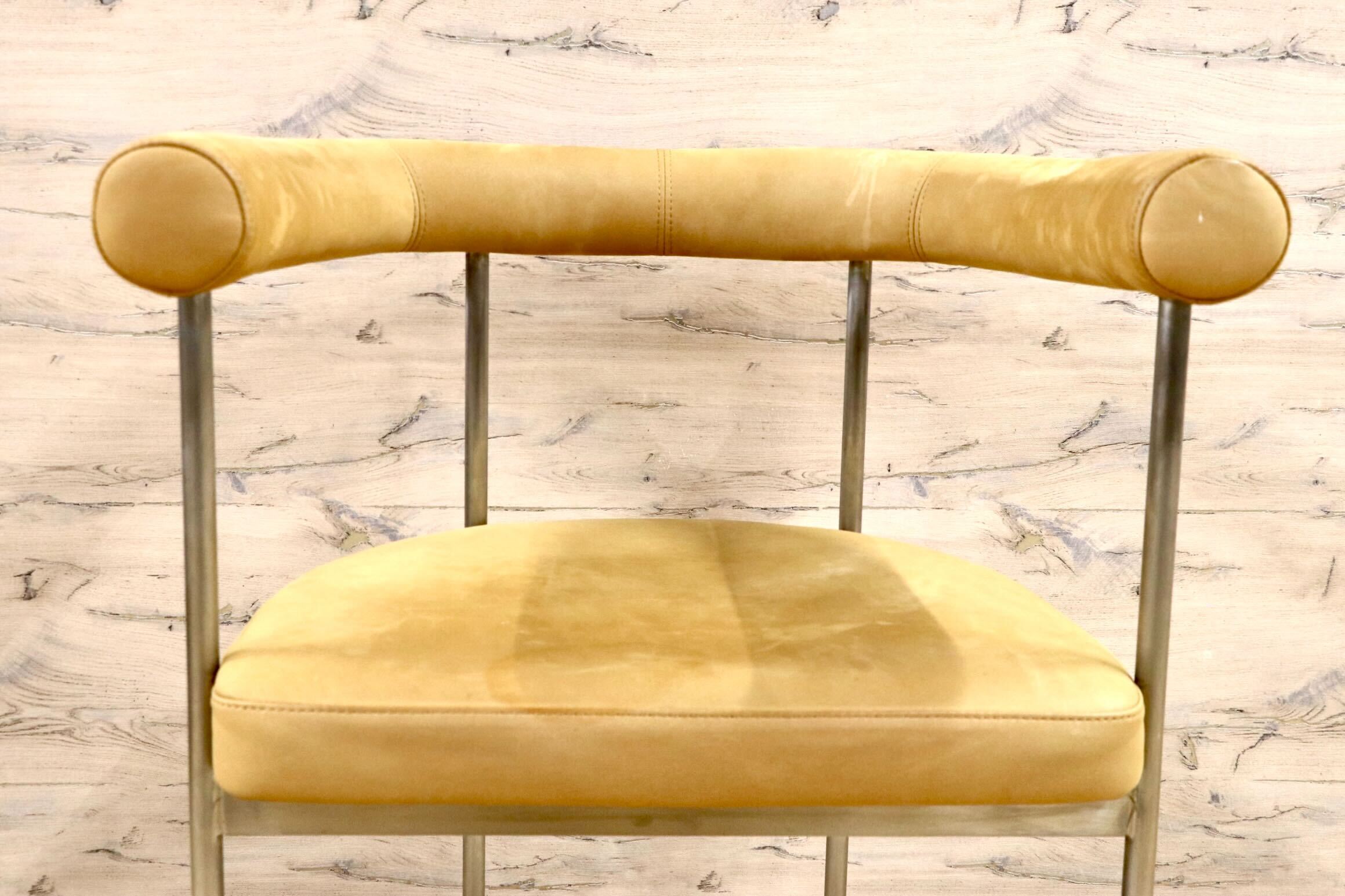 GMJH19○UNITED STRANGERS / ユナイテッド・ストレンジャーズ The Grafton Dining Chair ダイニングチェア 本革 フルアニリン 定価約11万