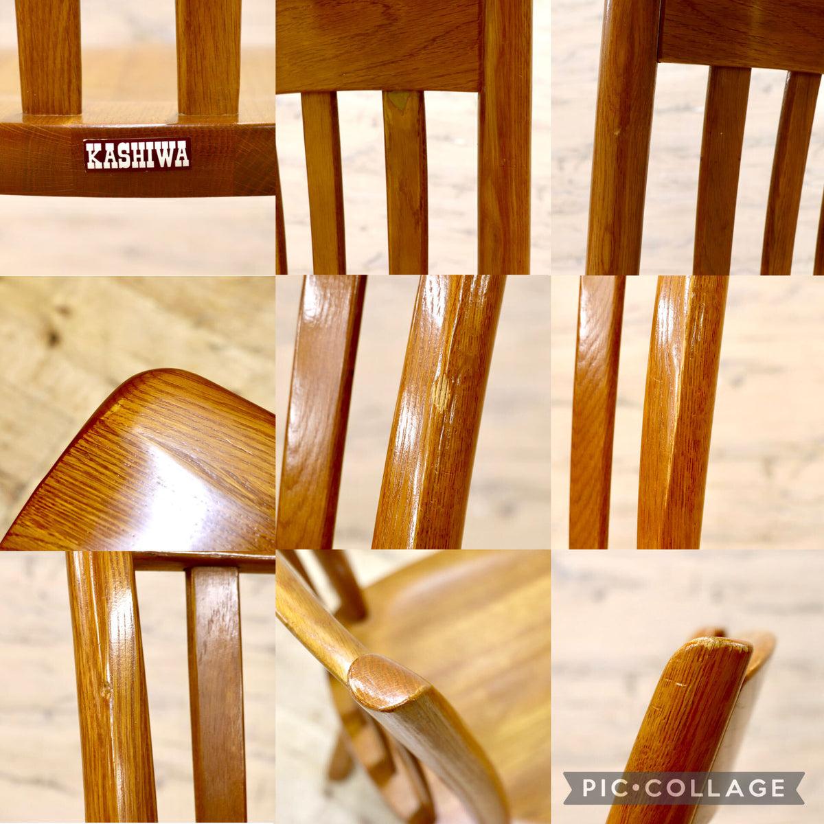 GMJH389B〇KASHIWA / 柏木工 ダイニングチェア 食卓椅子 アームレスチェア ウィンザーチェア 椅子 飛騨家具 オーク材 カントリー 2脚セット