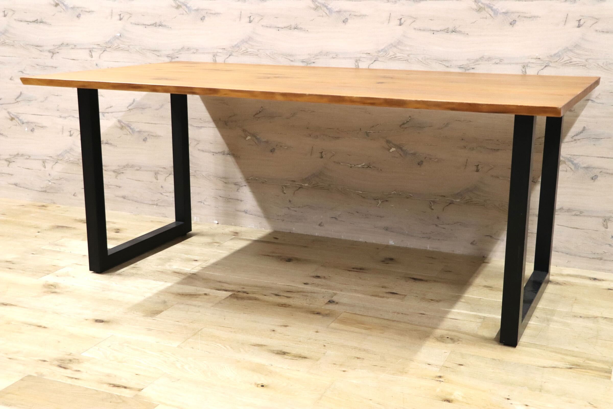 GMHS656○ナガノインテリア / NAGANO INTERIOR DT064 ダイニングテーブル 食卓テーブル スタイリッシュモダン チェリー無垢材 国産