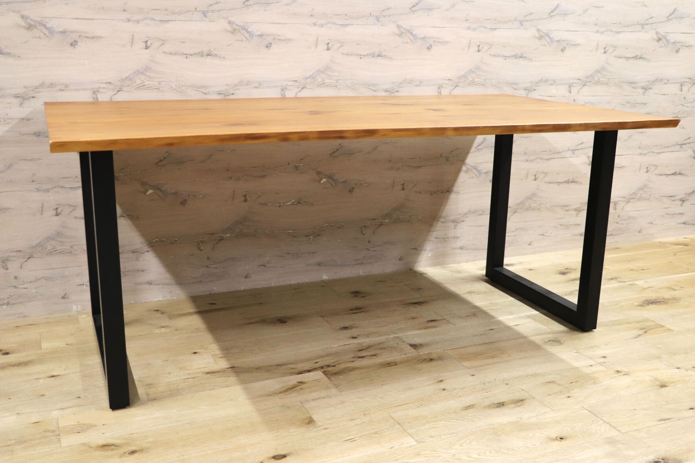 GMHS656○ナガノインテリア / NAGANO INTERIOR DT064 ダイニングテーブル 食卓テーブル スタイリッシュモダン チェリー無垢材 国産