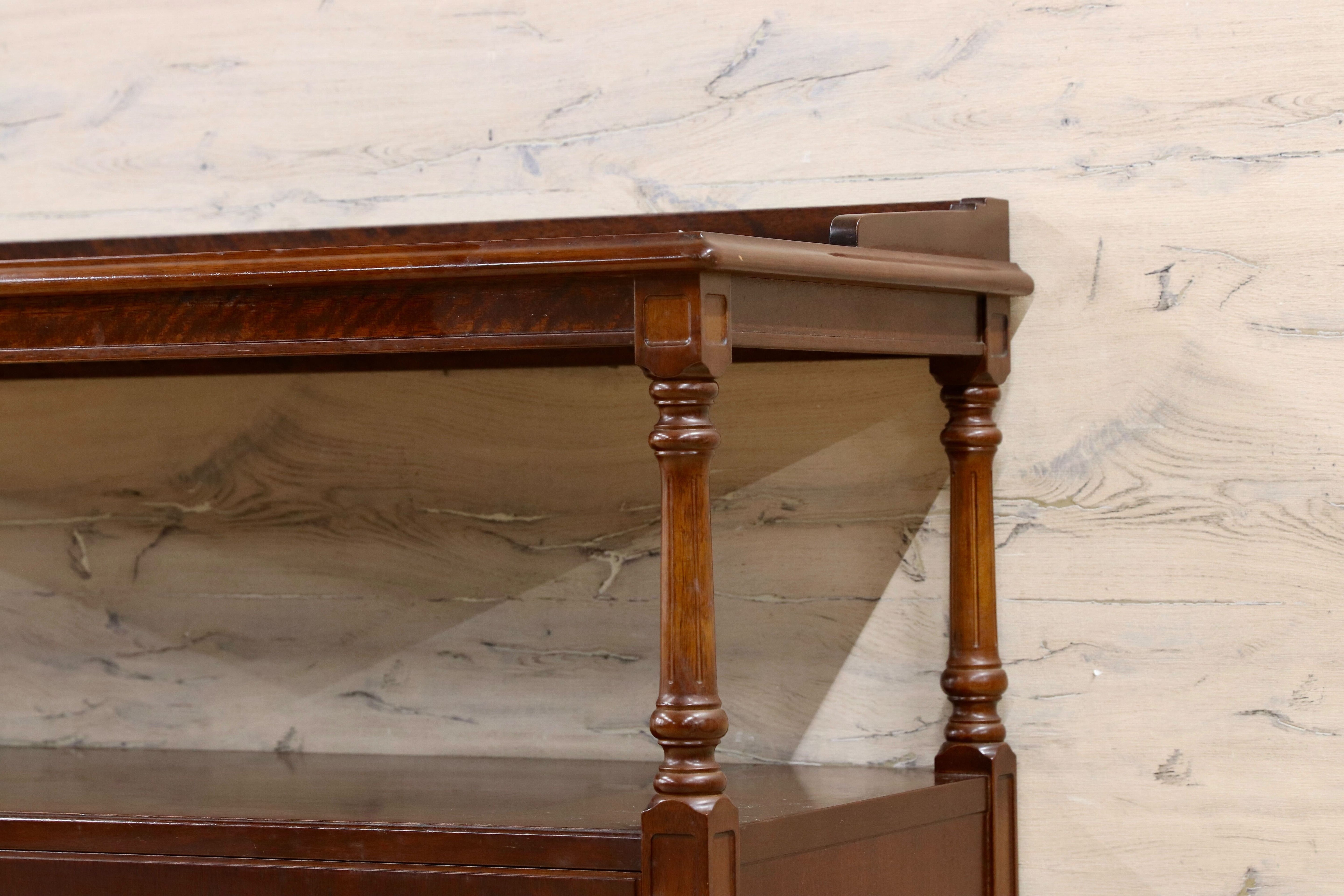 GMHK673○メープル不二家 サイドボード リビングボード キャビネット 神戸洋家具 クラシック ヴィンテージ アンティーク 家具